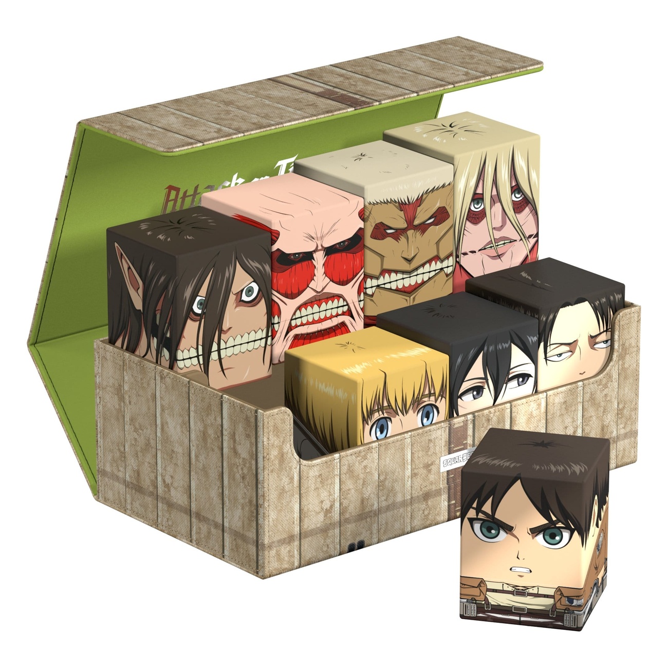 Squaroes Squaroe Attack on Titan Collector's Case - Shiganshina District