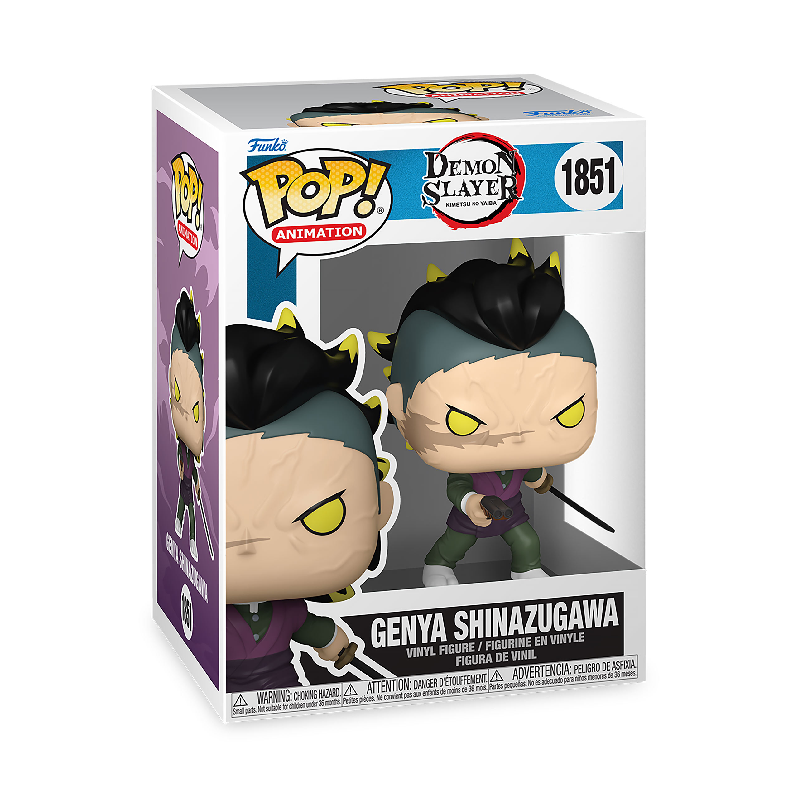 Funko Pop! Demon Slayer S2 Entertainment District Arc Set Of 4 (with Protectors)
