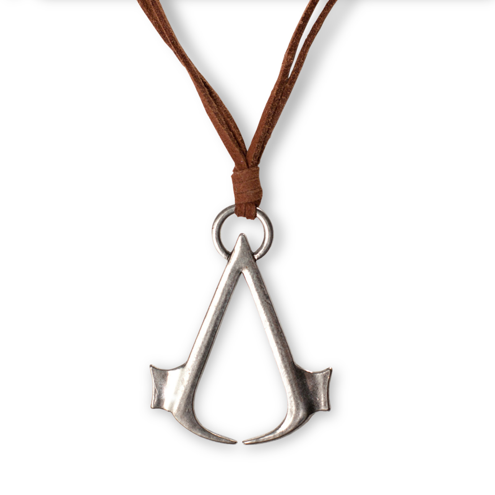 Assassins Creed - Logo Hanger met Lederen Band
