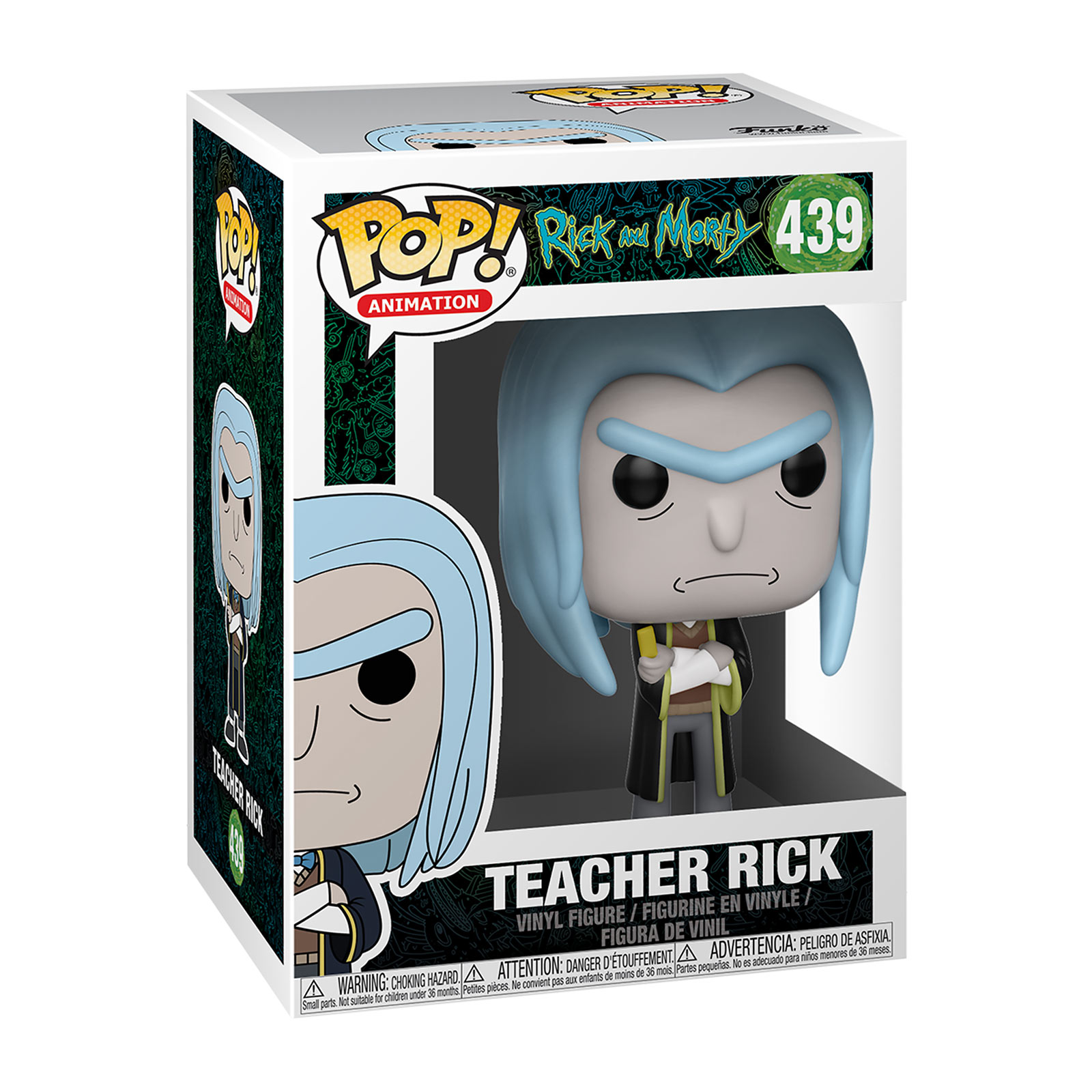 Rick and Morty - Teacher Rick Funko Pop Figuur