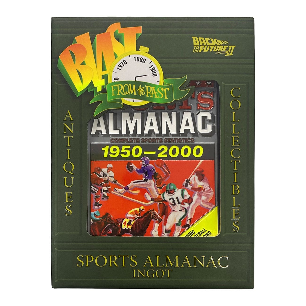 Back to the Future Metal Bar Sports Almanac Limited Edition
