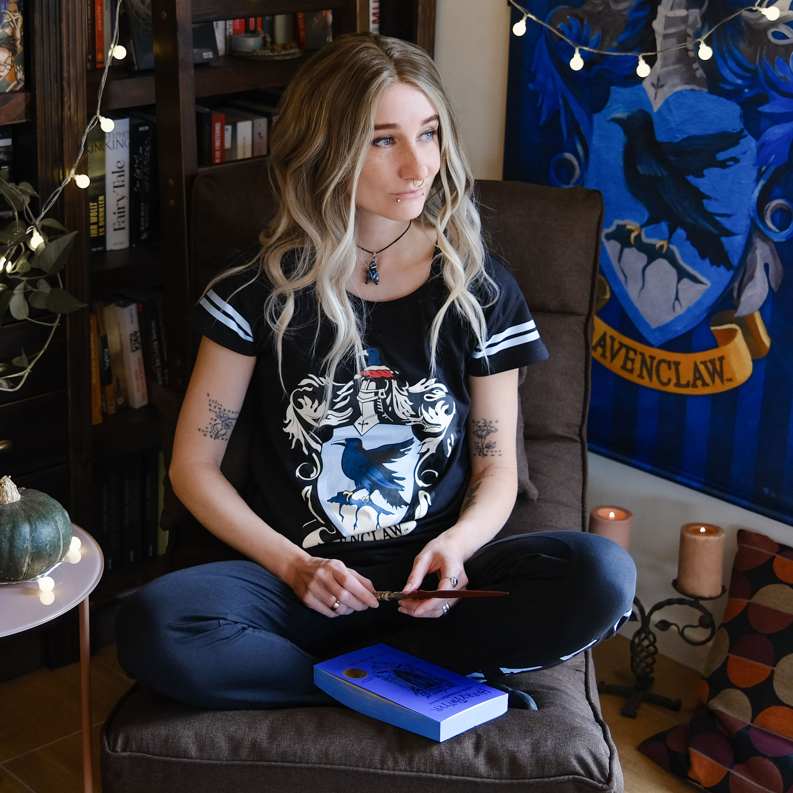 Pijama Escudo Ravenclaw negro - Harry Potter