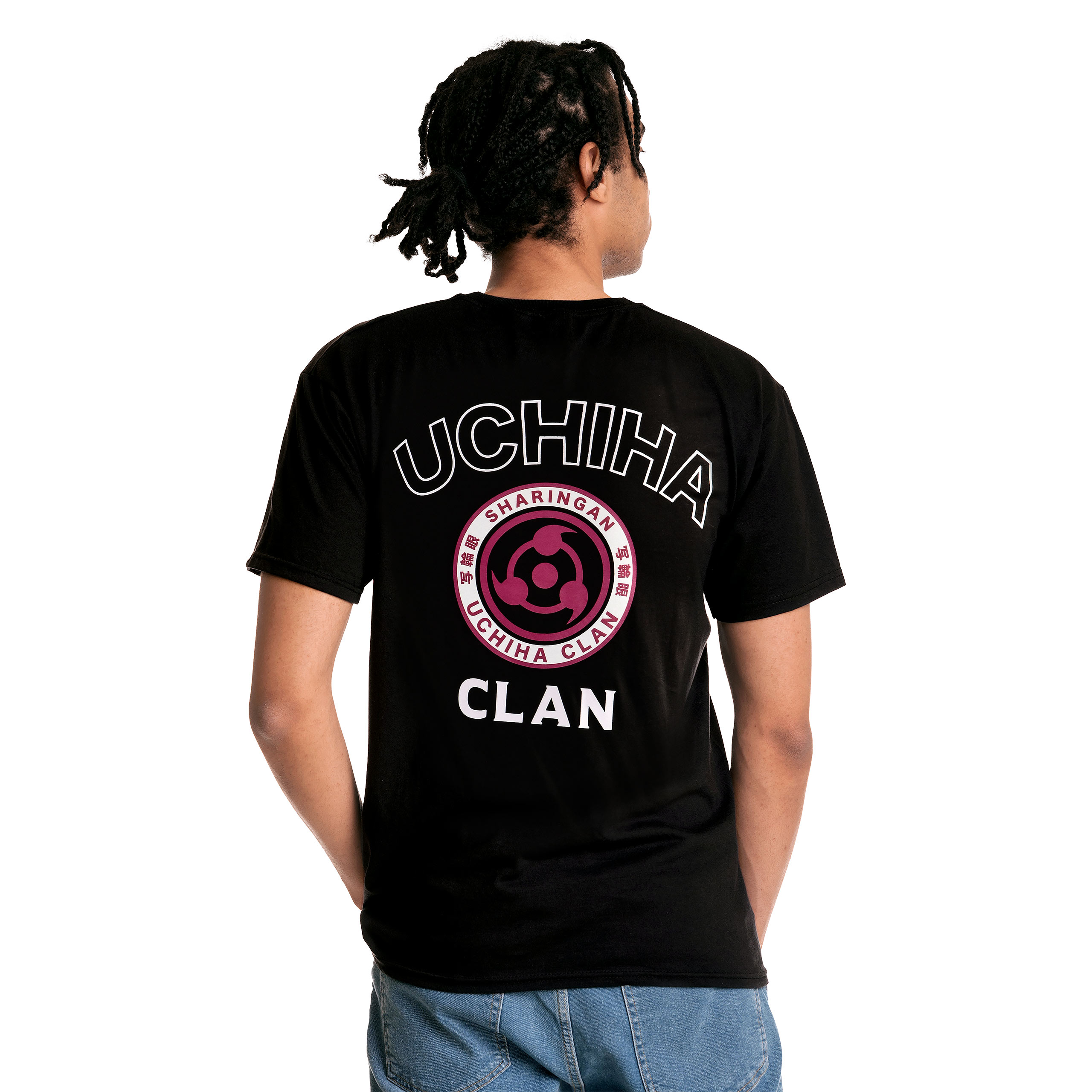 Naruto - T-shirt du clan Uchiha noir
