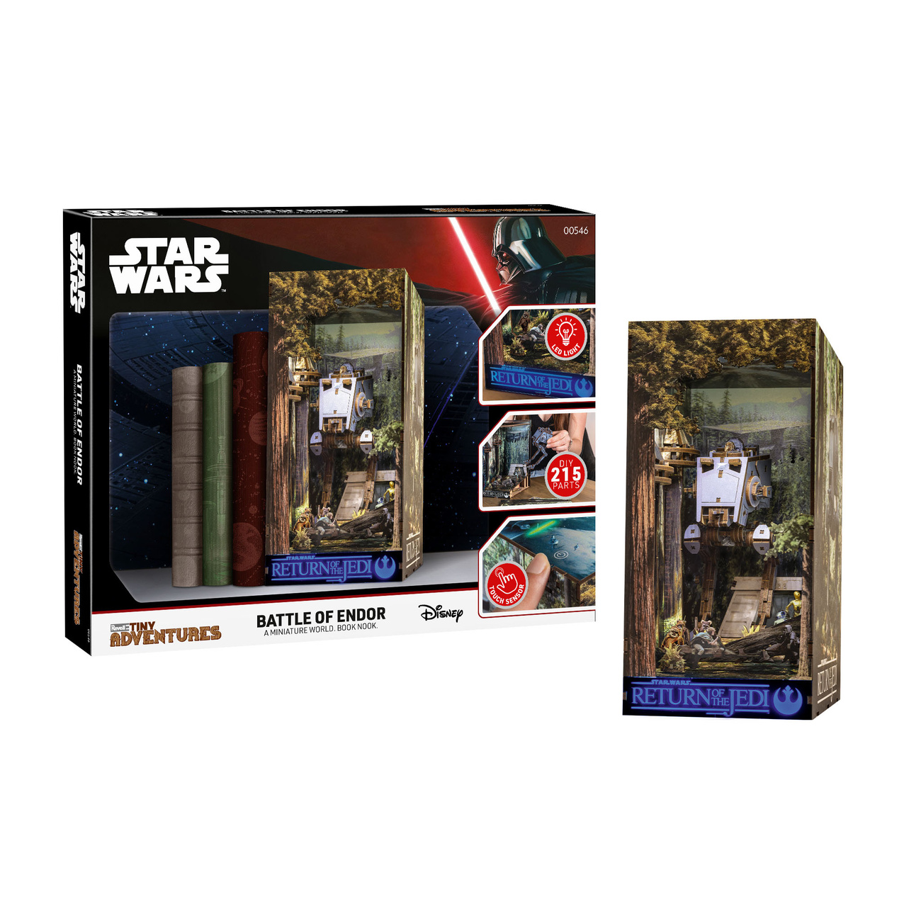 Star Wars - Battle of Endor Nook Model Wood Kit