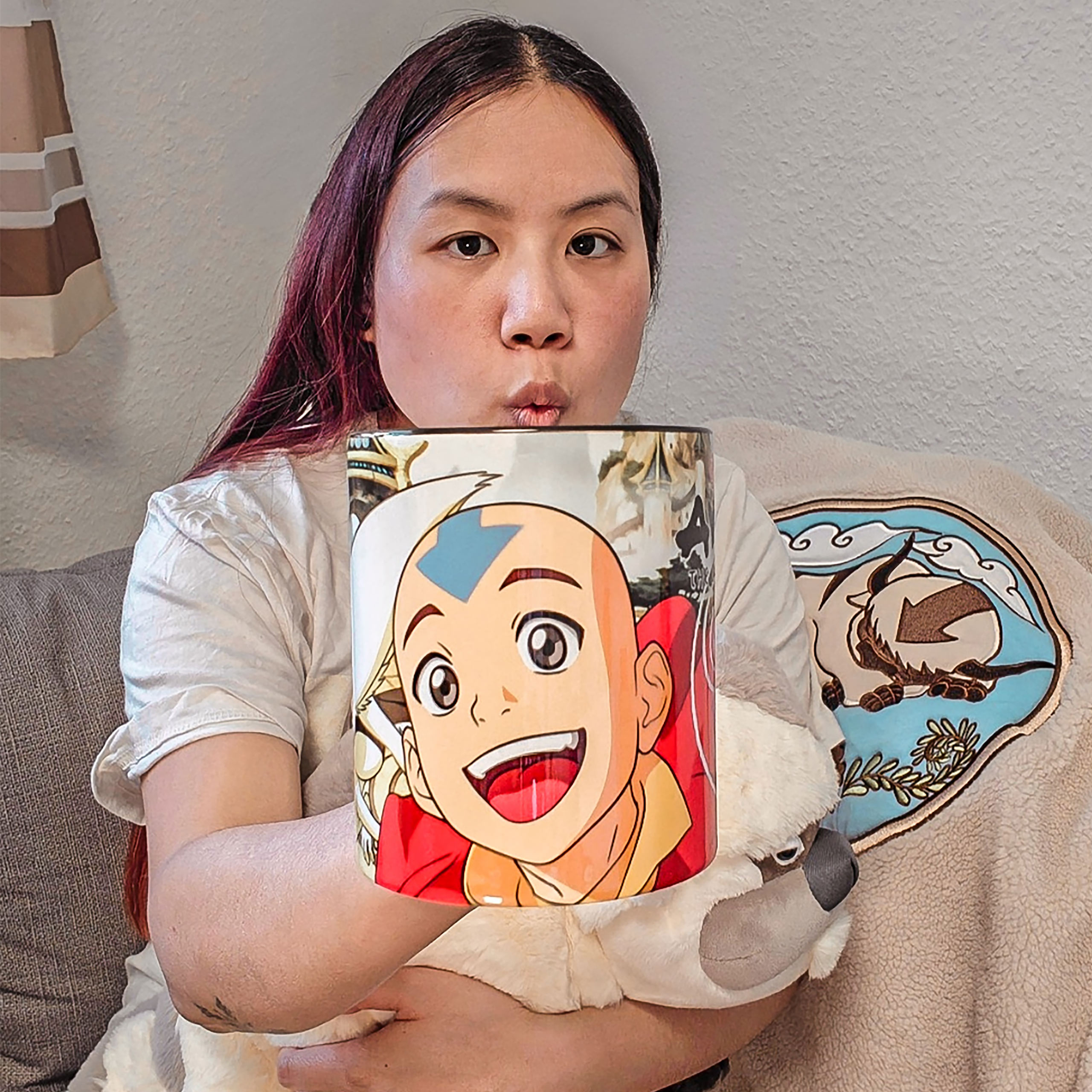 Avatar The Last Airbender - Aang & Momo Tasse
