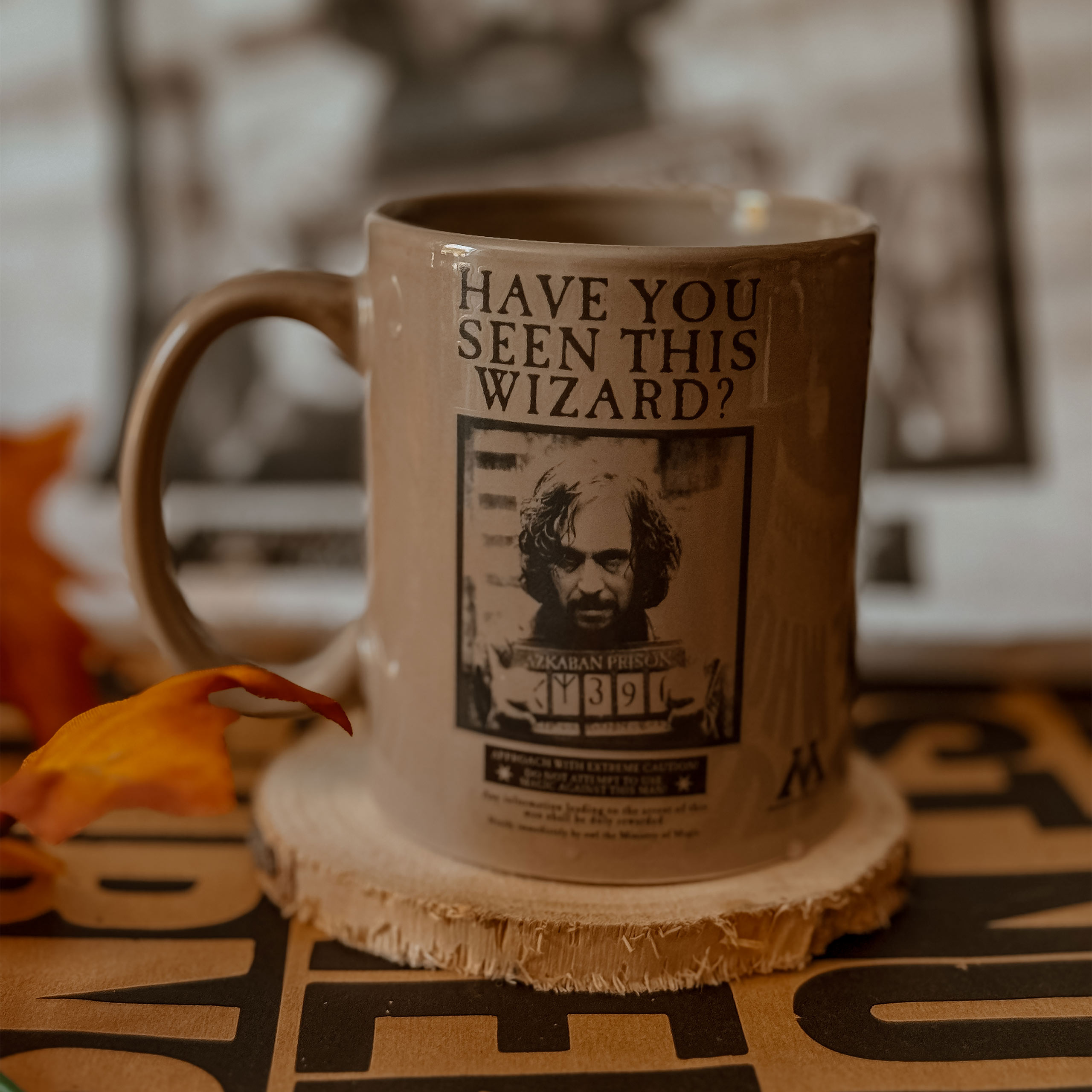 Harry Potter - Wanted Sirius Black Taza con efecto térmico