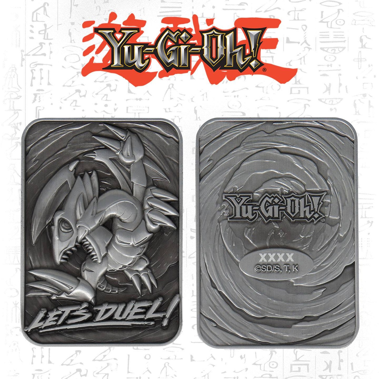 Yu-Gi-Oh! Carte réplique Blue Eyes Toon Dragon Édition Limitée