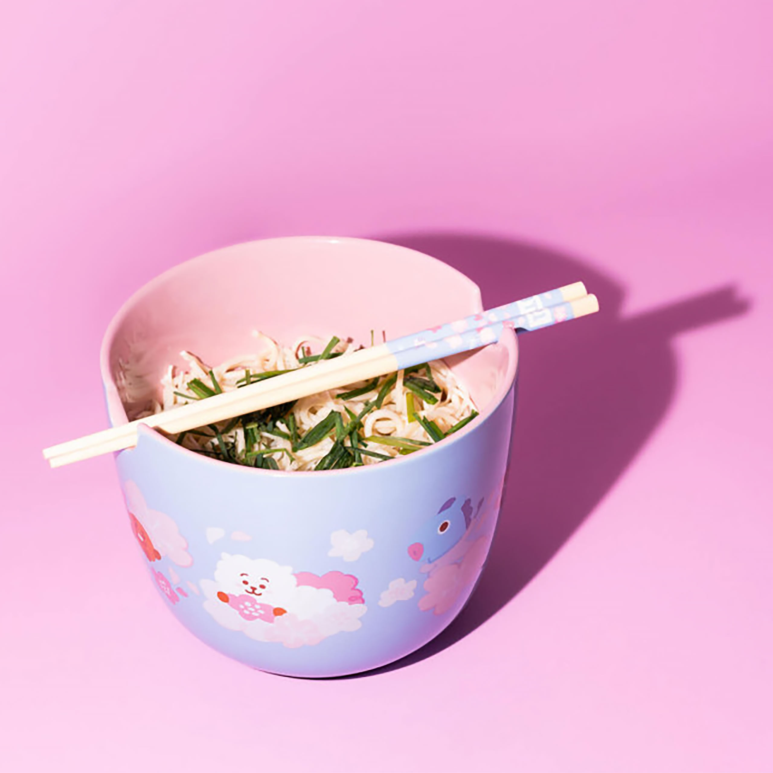 BT21 - Characters Ramen Bowl with Chopsticks