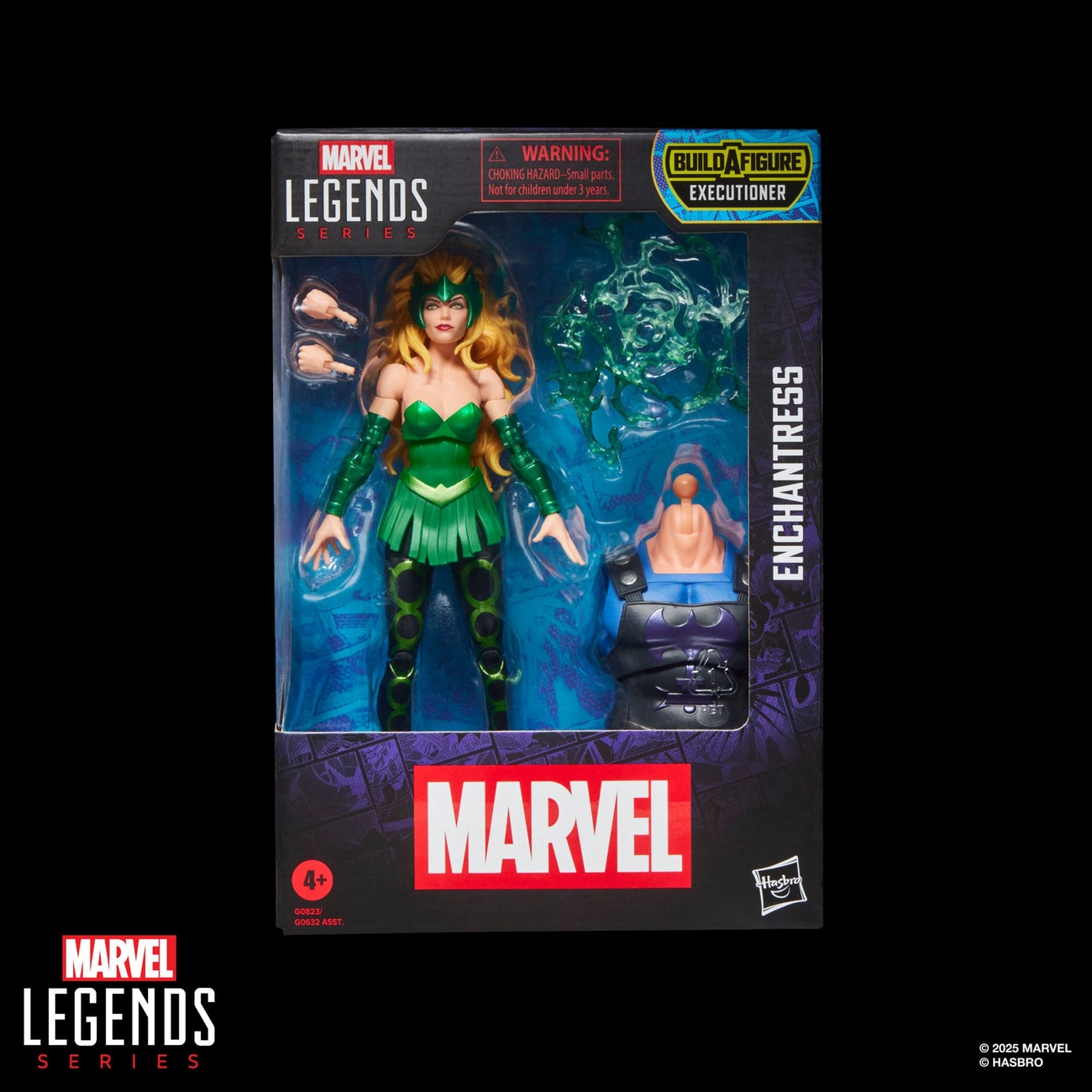Marvel Legends actionfigur Enchantress (BAF: Executioner) 15 cm