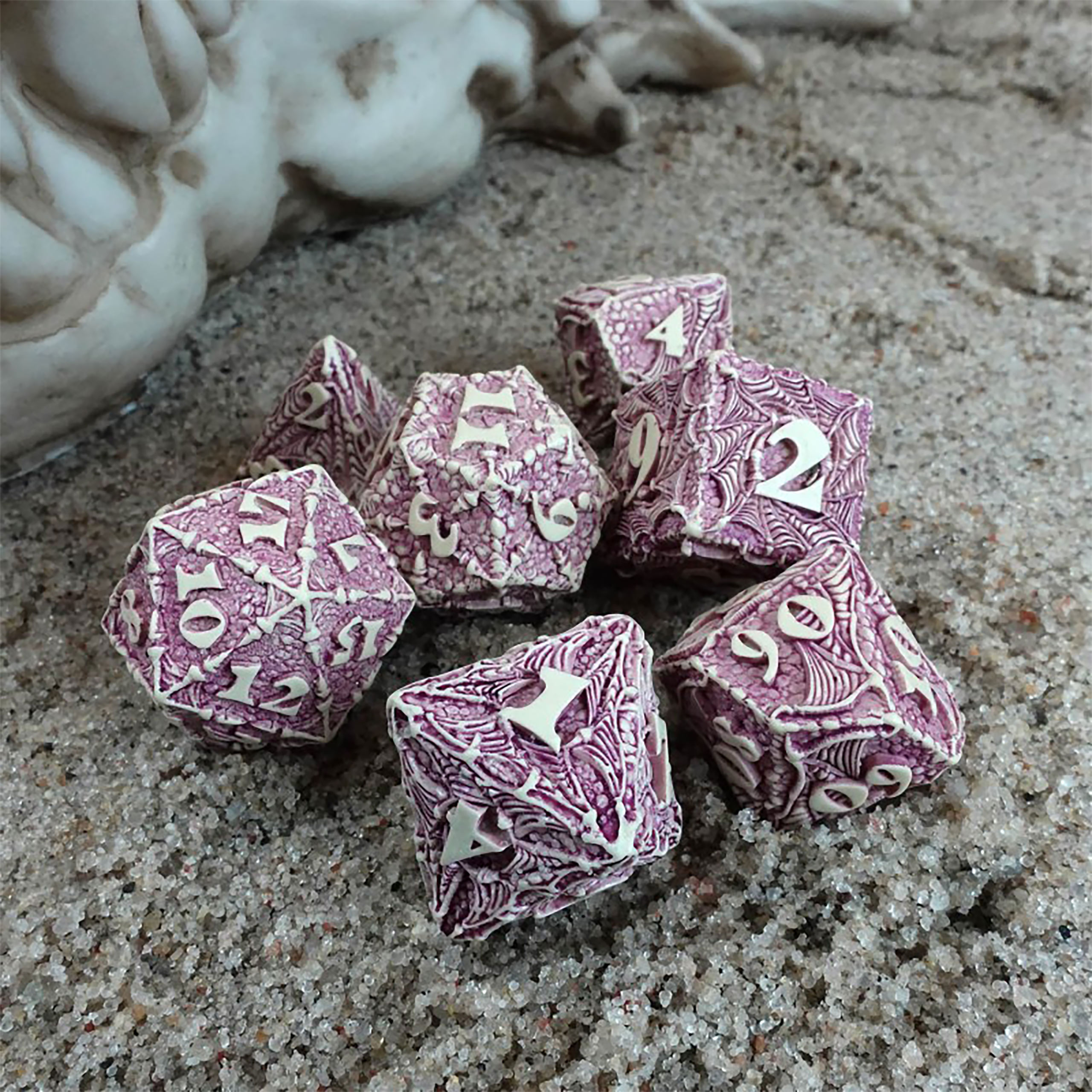 Dracopolis - The Yucatan Featherwing Dice Set 7pcs