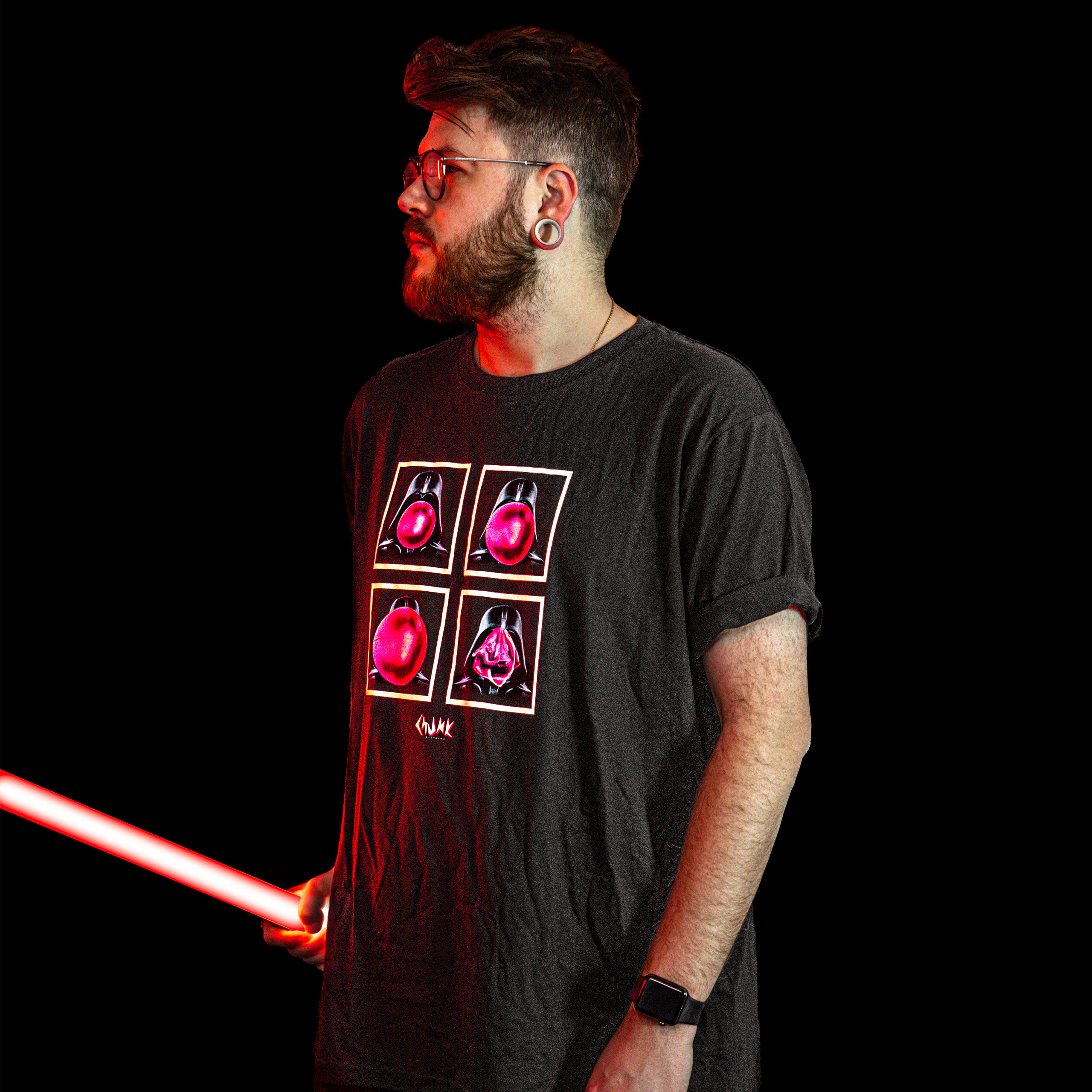 Dark Bubble T-Shirt für Star Wars Fans schwarz