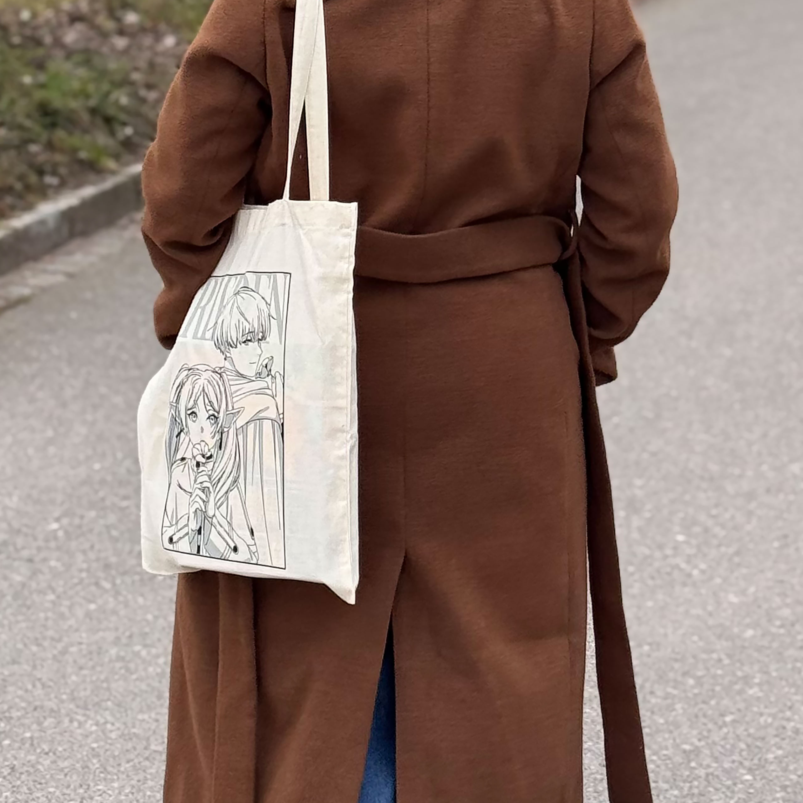 Tote bag pour les fans de Frieren et Himmel