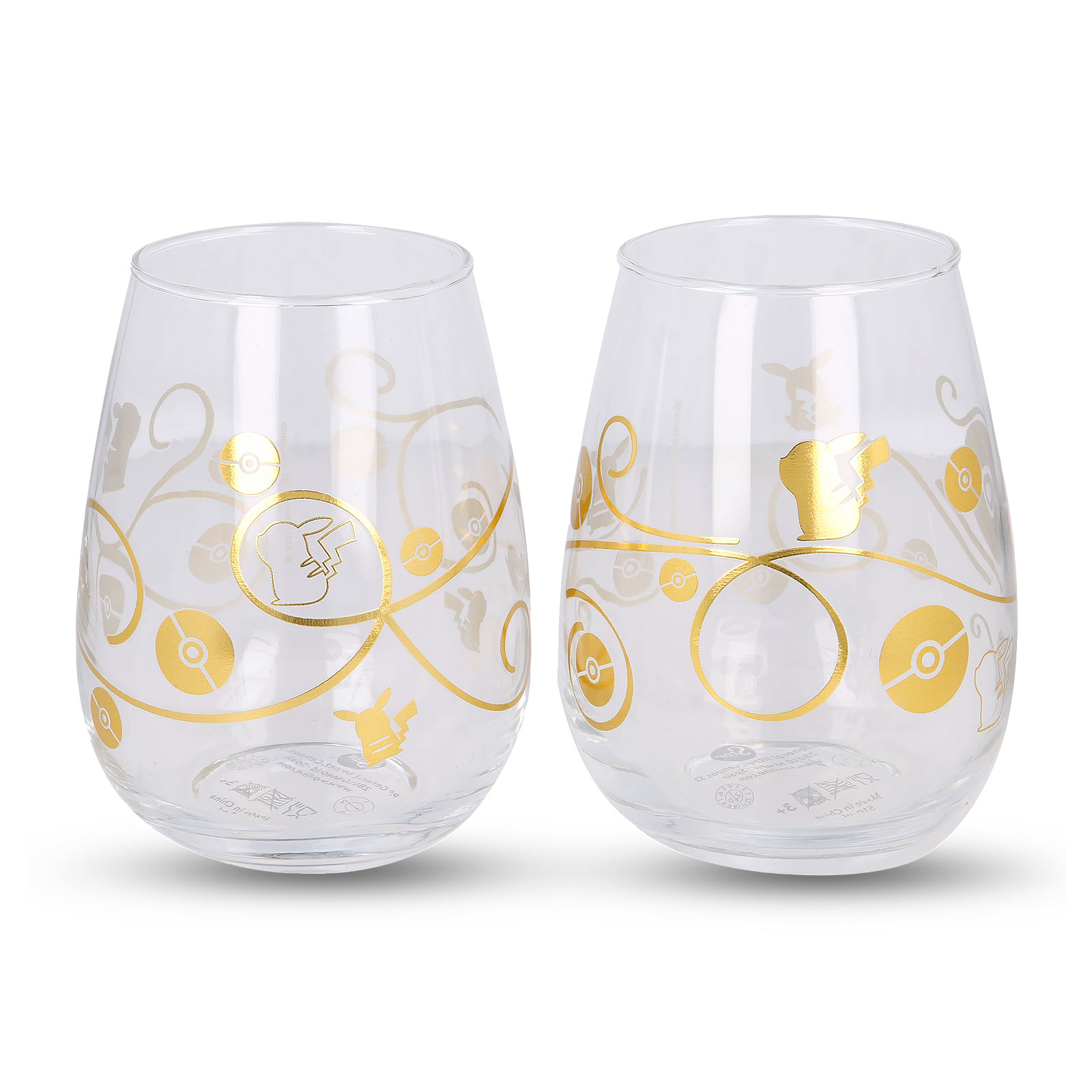 Pokemon - Set de 2 vasos Pikachu