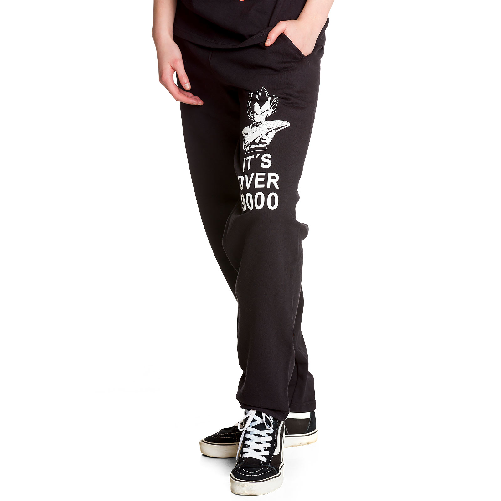 Dragon Ball - Its Over 9000 Sweatpants black