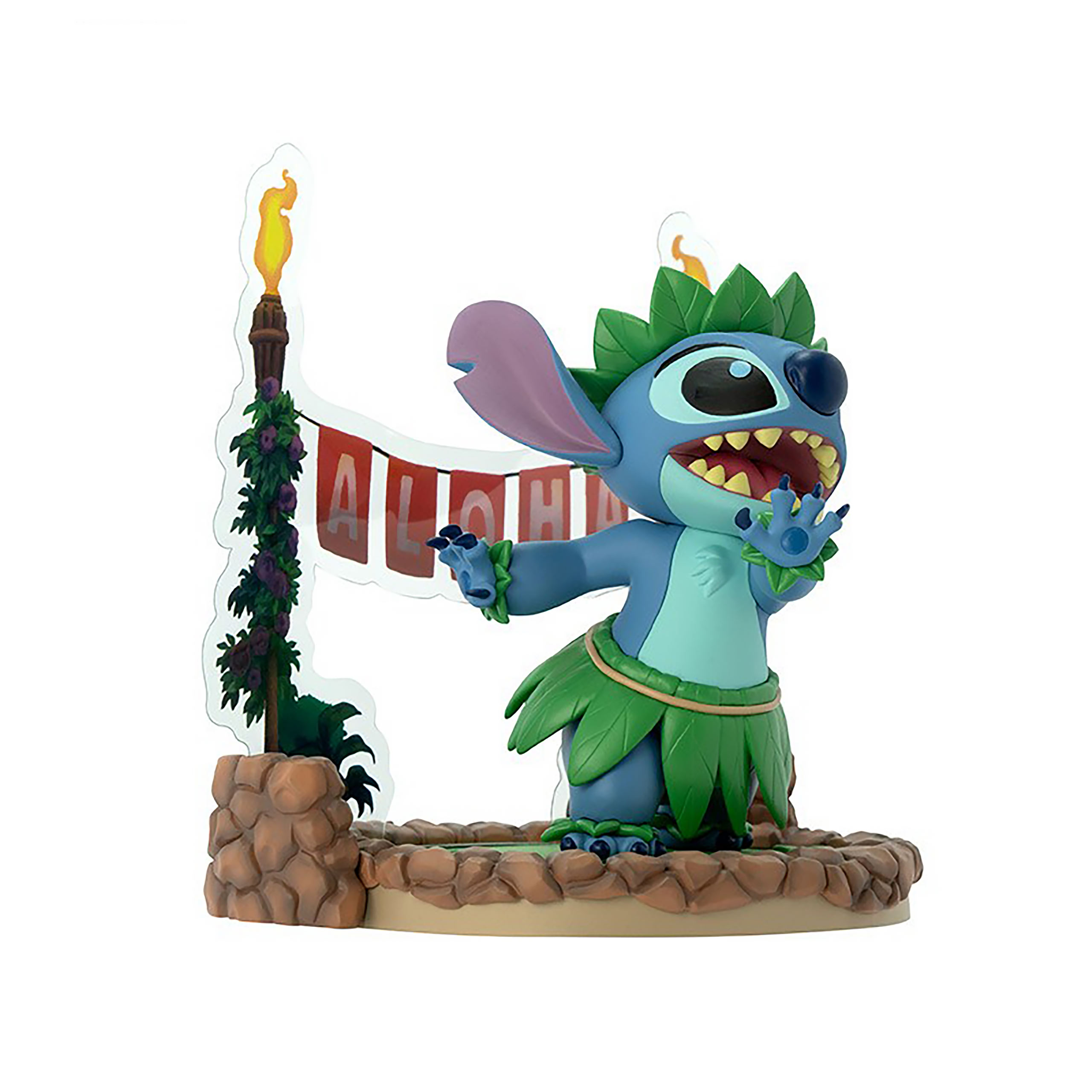 Stitch Hula Dansfiguur - Lilo & Stitch