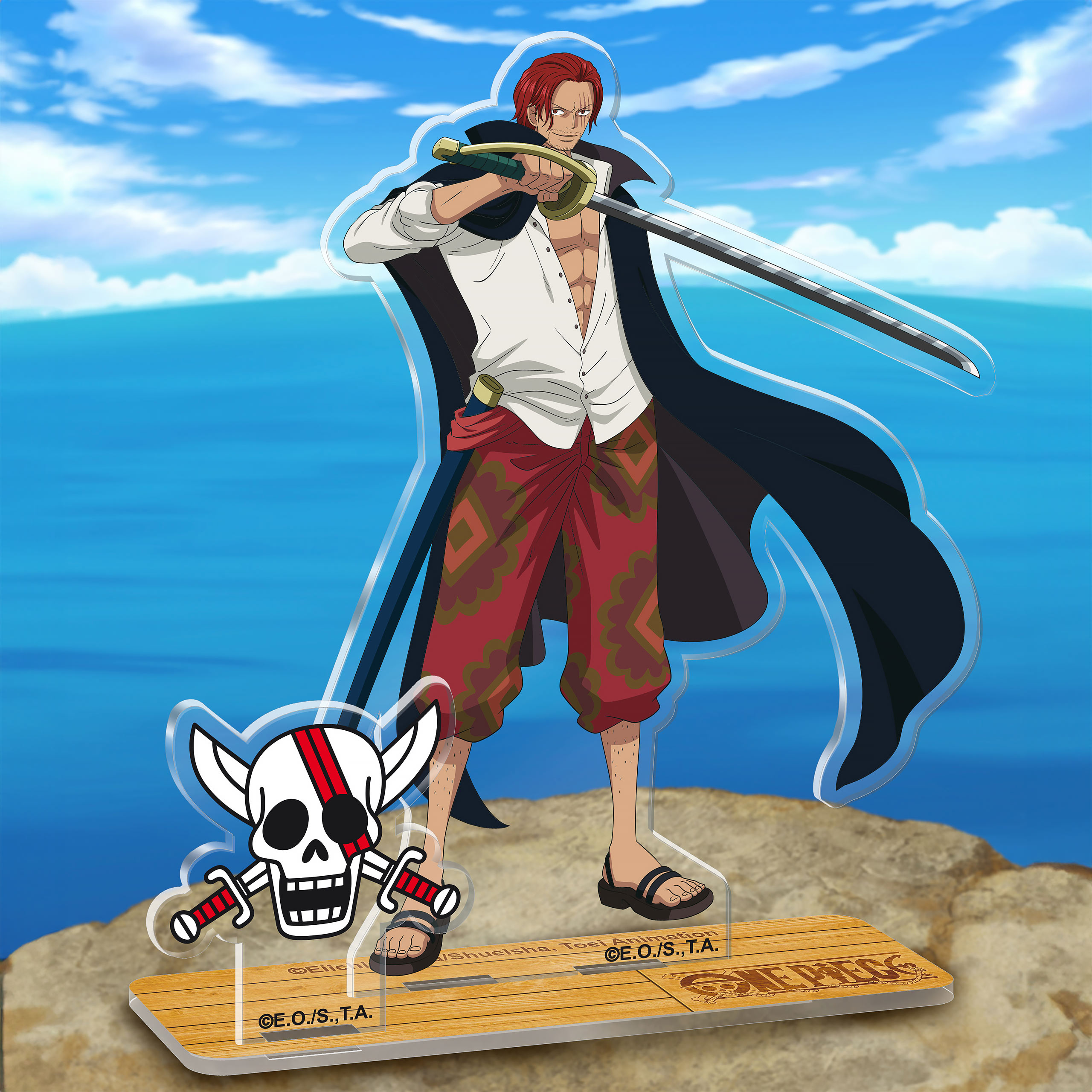 One Piece - Shanks Acryl Figur