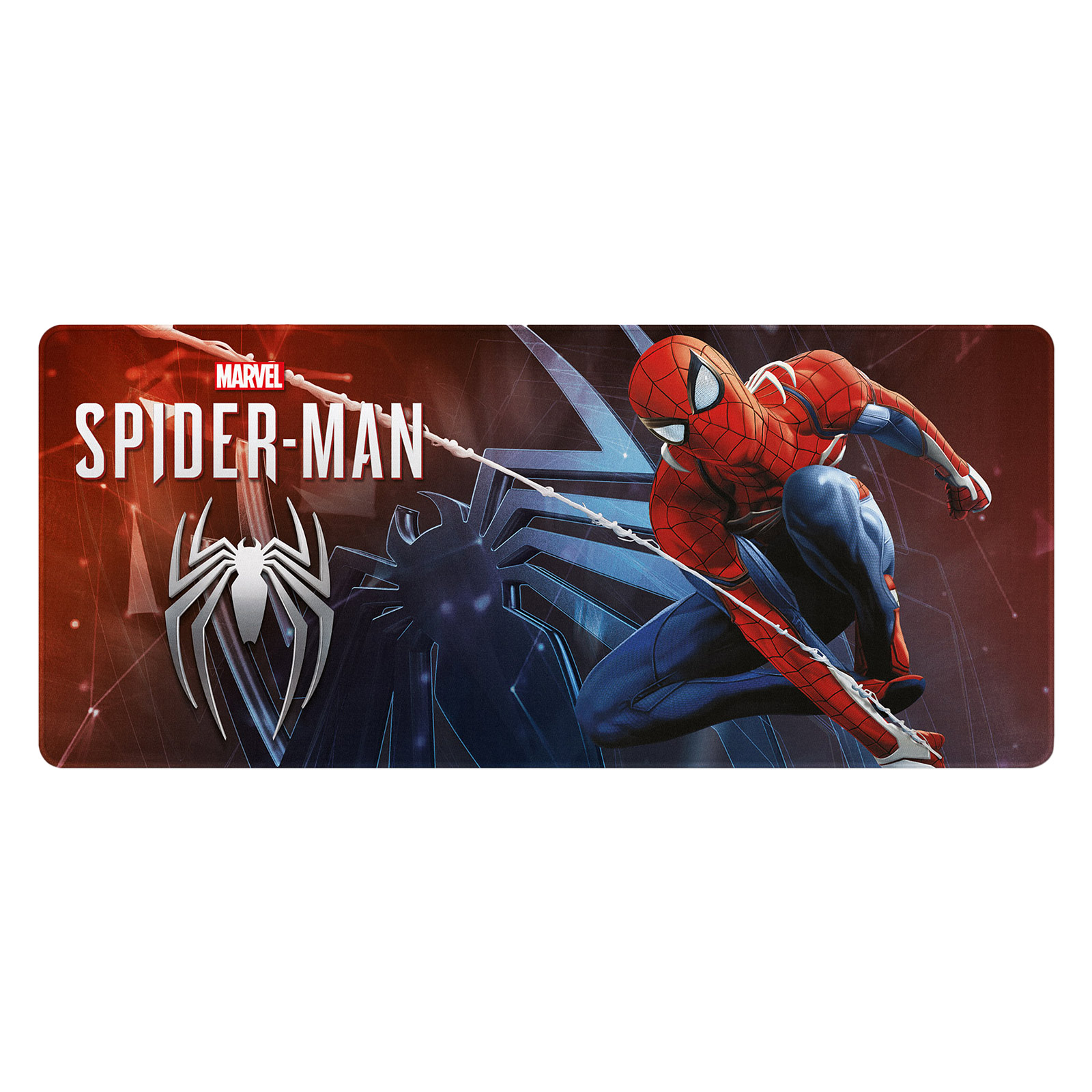 Tapis De Bureau Spider-Man 80x30cm - Décor Marvel Antidérapant - Pour Bureau Et Gaming - Licence Officielle