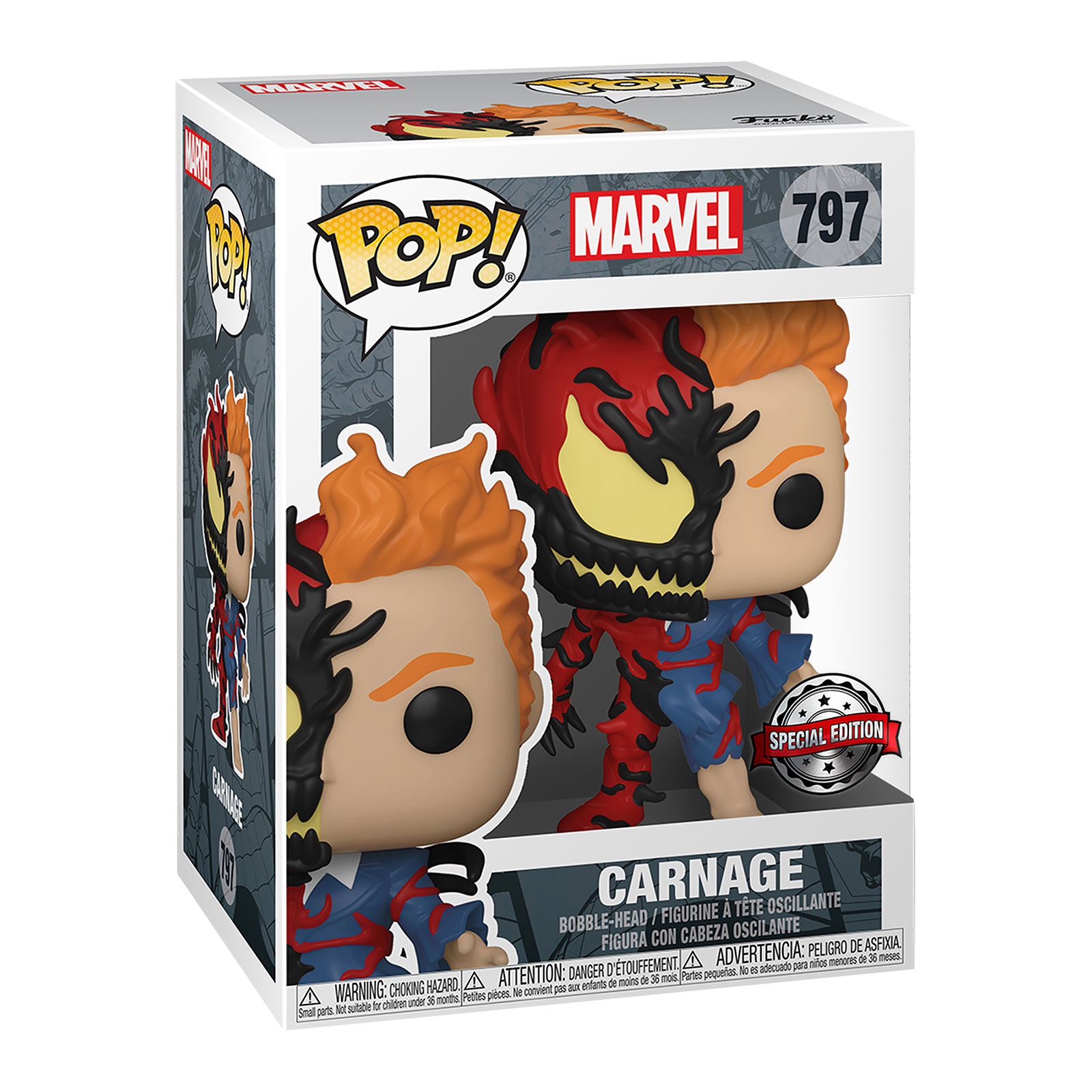 Marvel - Figurine Funko Pop Carnage