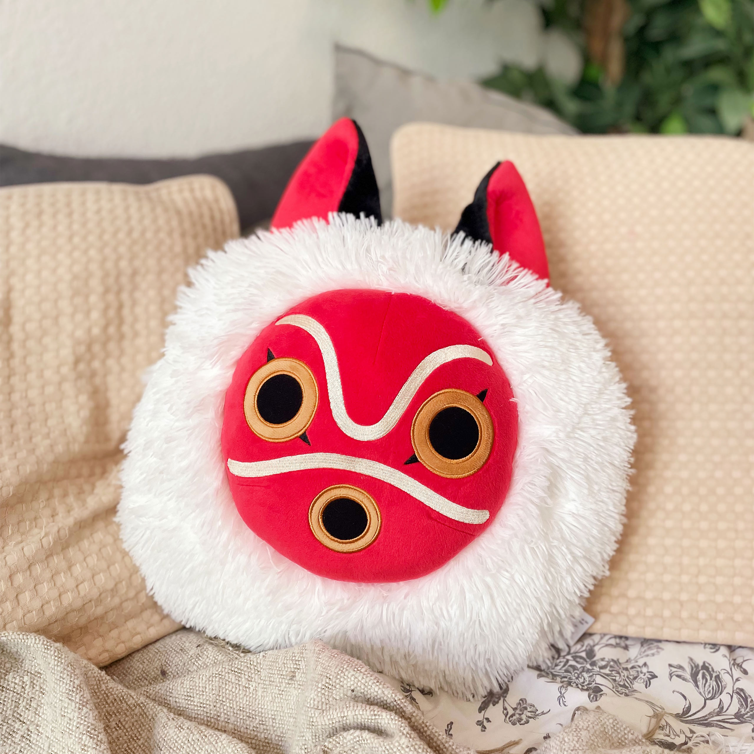 Princess Mononoke San s Mask Pillow Elbenwald