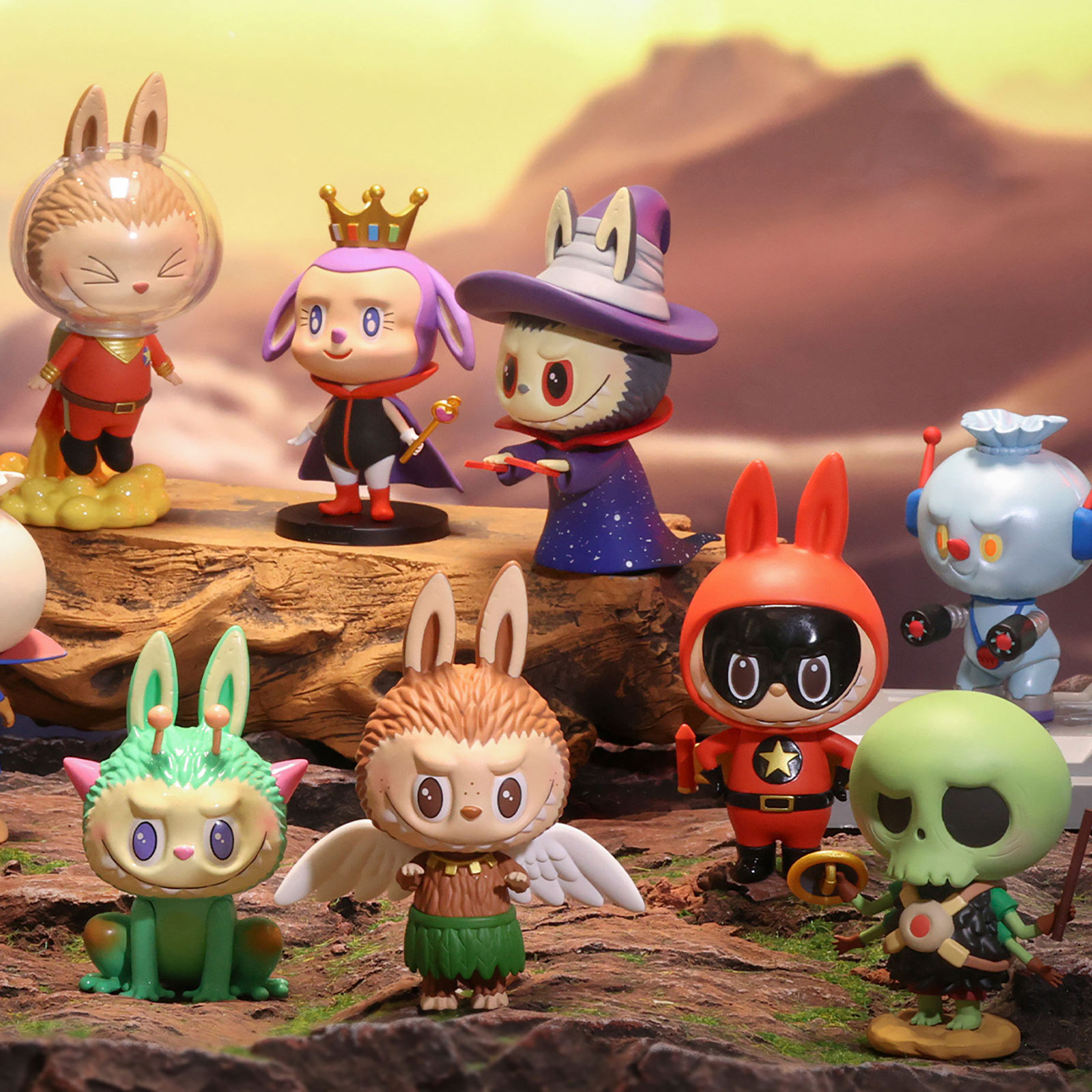 Labubu - Serie POP MART Las Aventuras Espaciales de los Monstruos Figura Misteriosa
