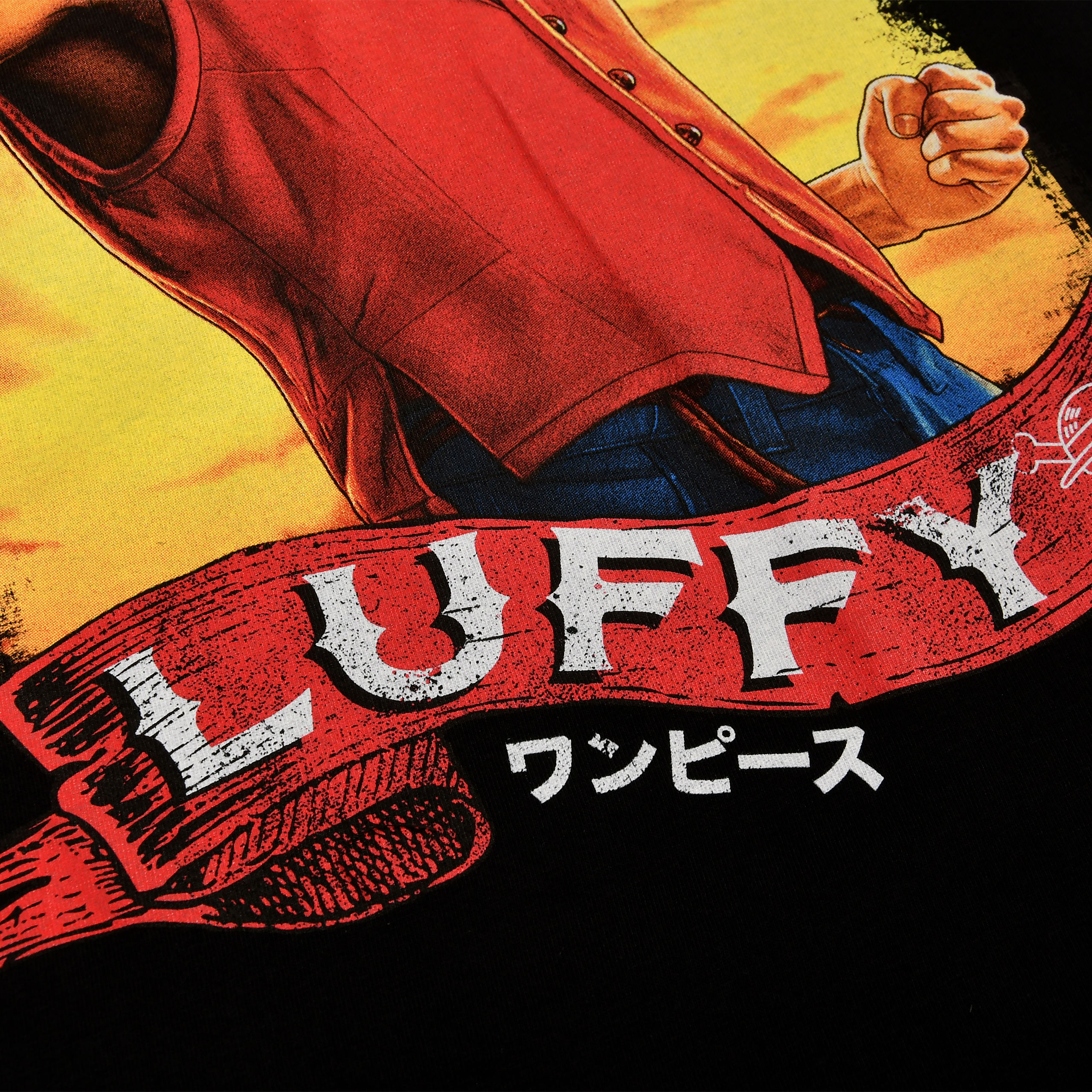 Monkey D. Luffy T-Shirt schwarz - One Piece