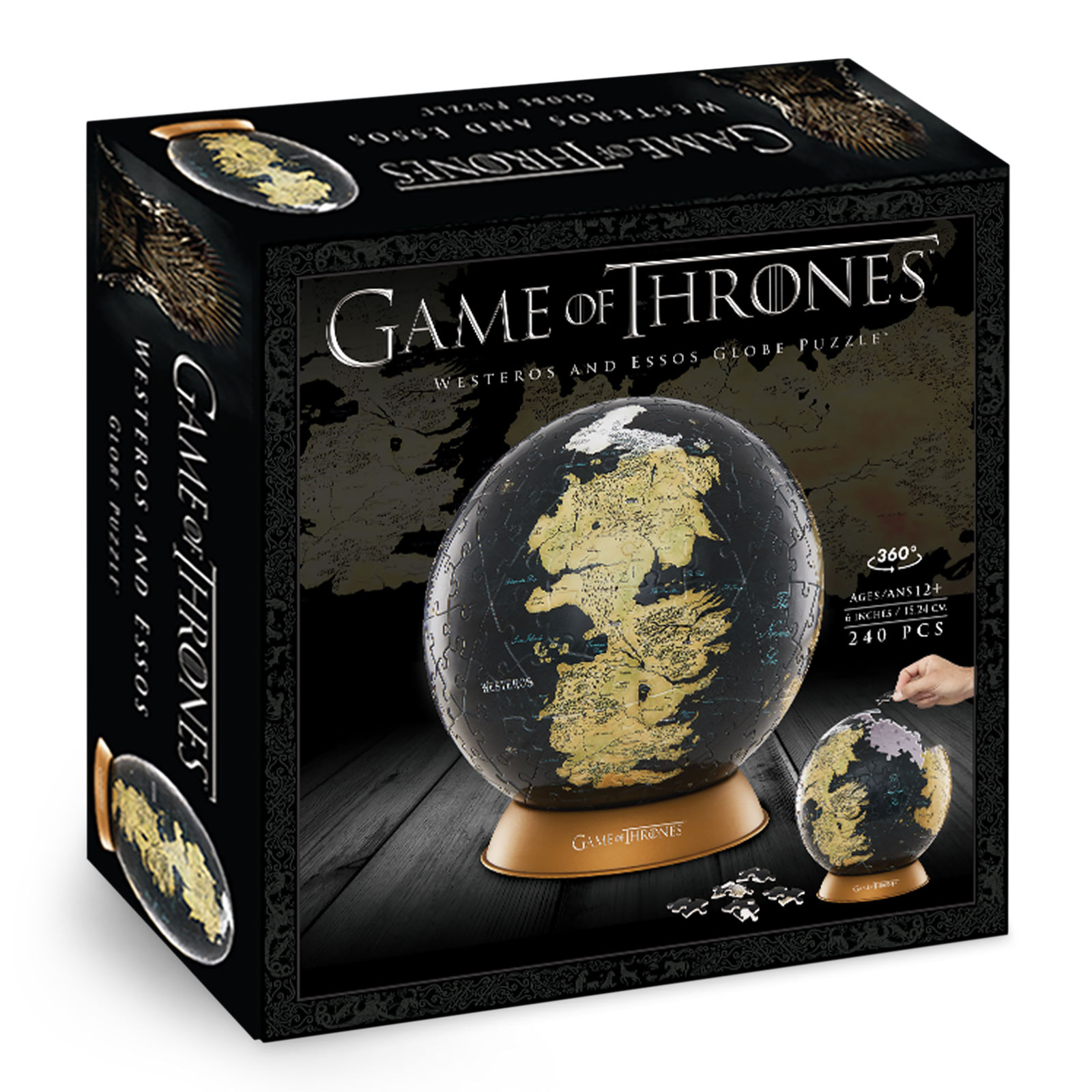 Game of Thrones - Westeros et Essos Mini Puzzle 3D