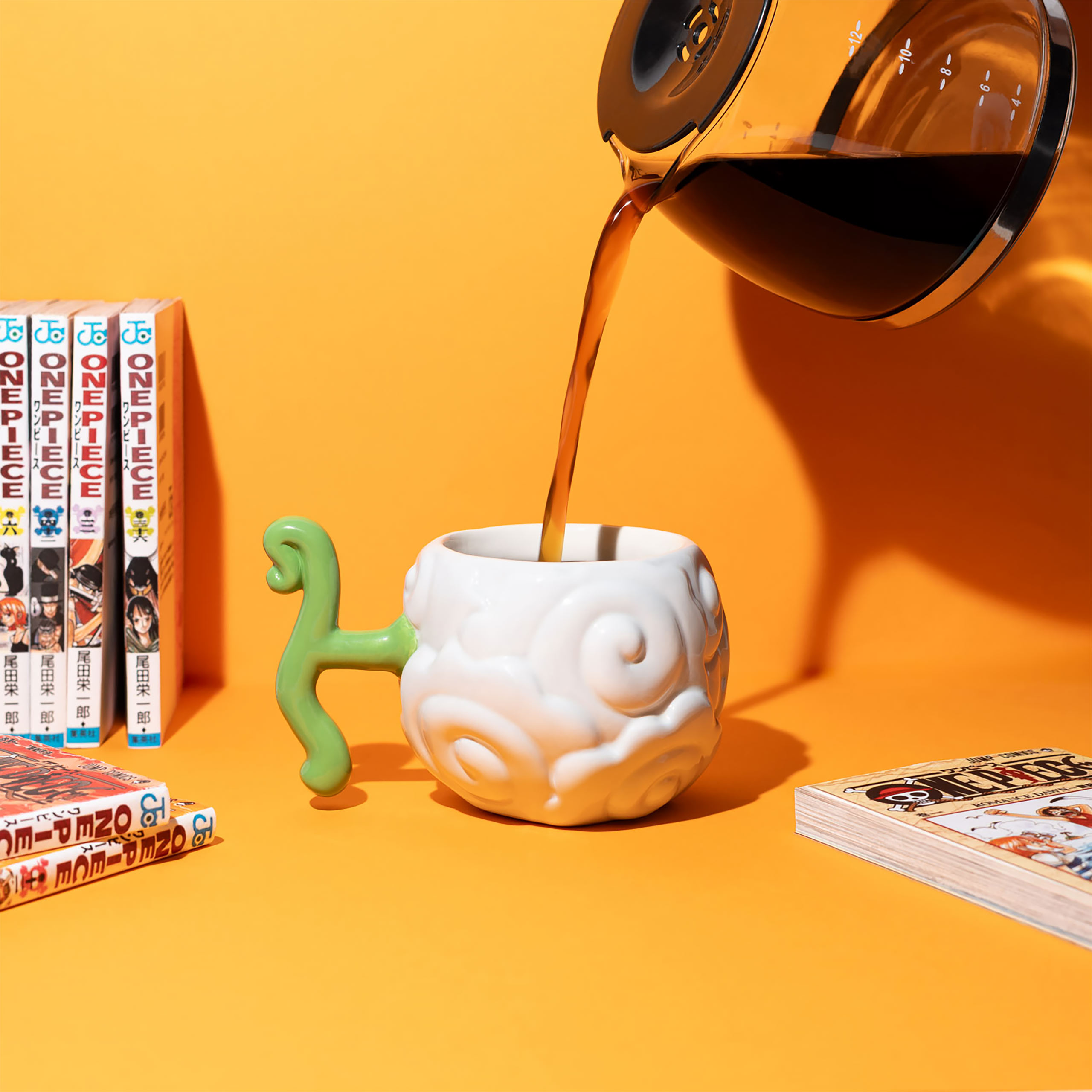 One Piece - Taza 3D Fruta del Diablo Smoke Smoke