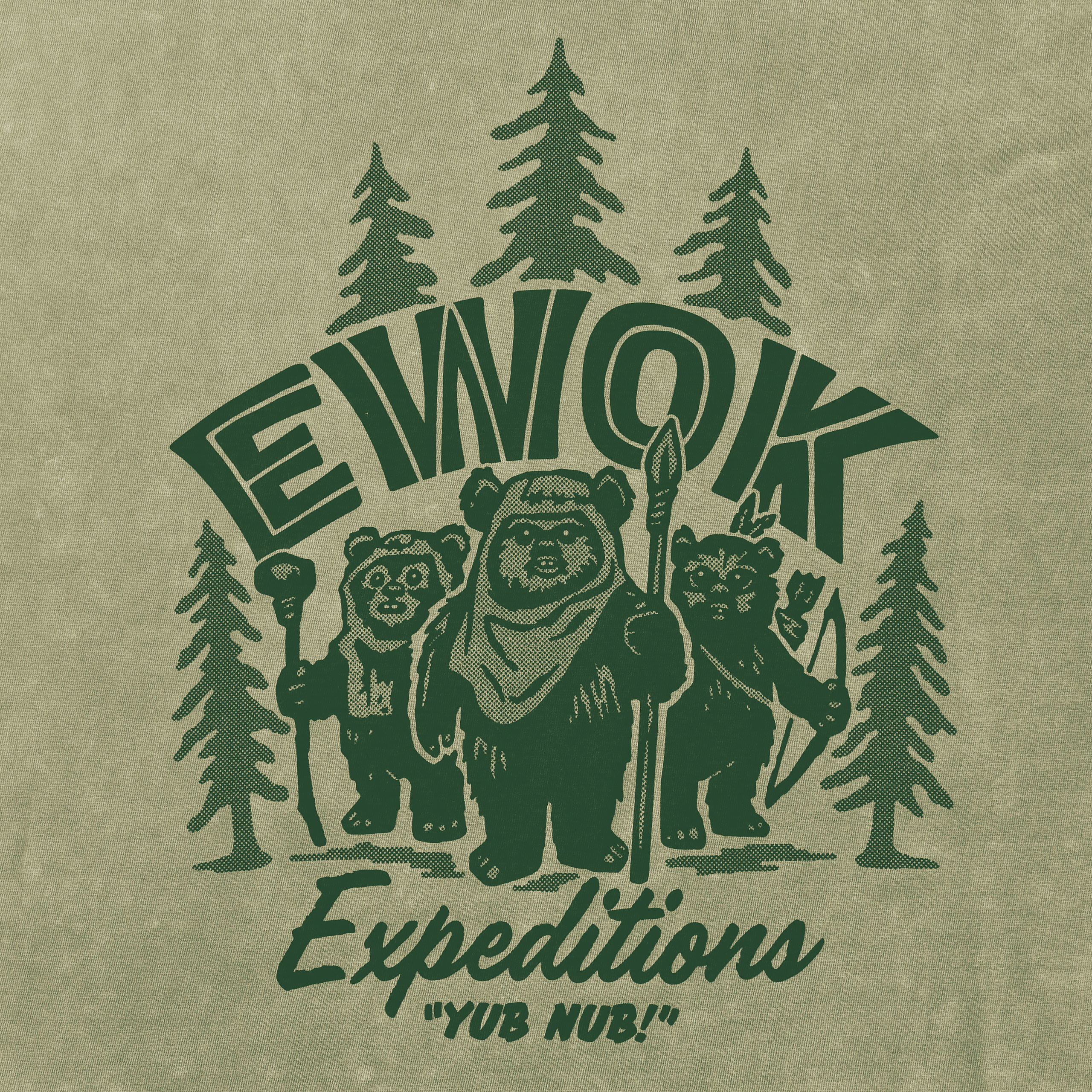 Star Wars - T-shirt Ewok Expeditions