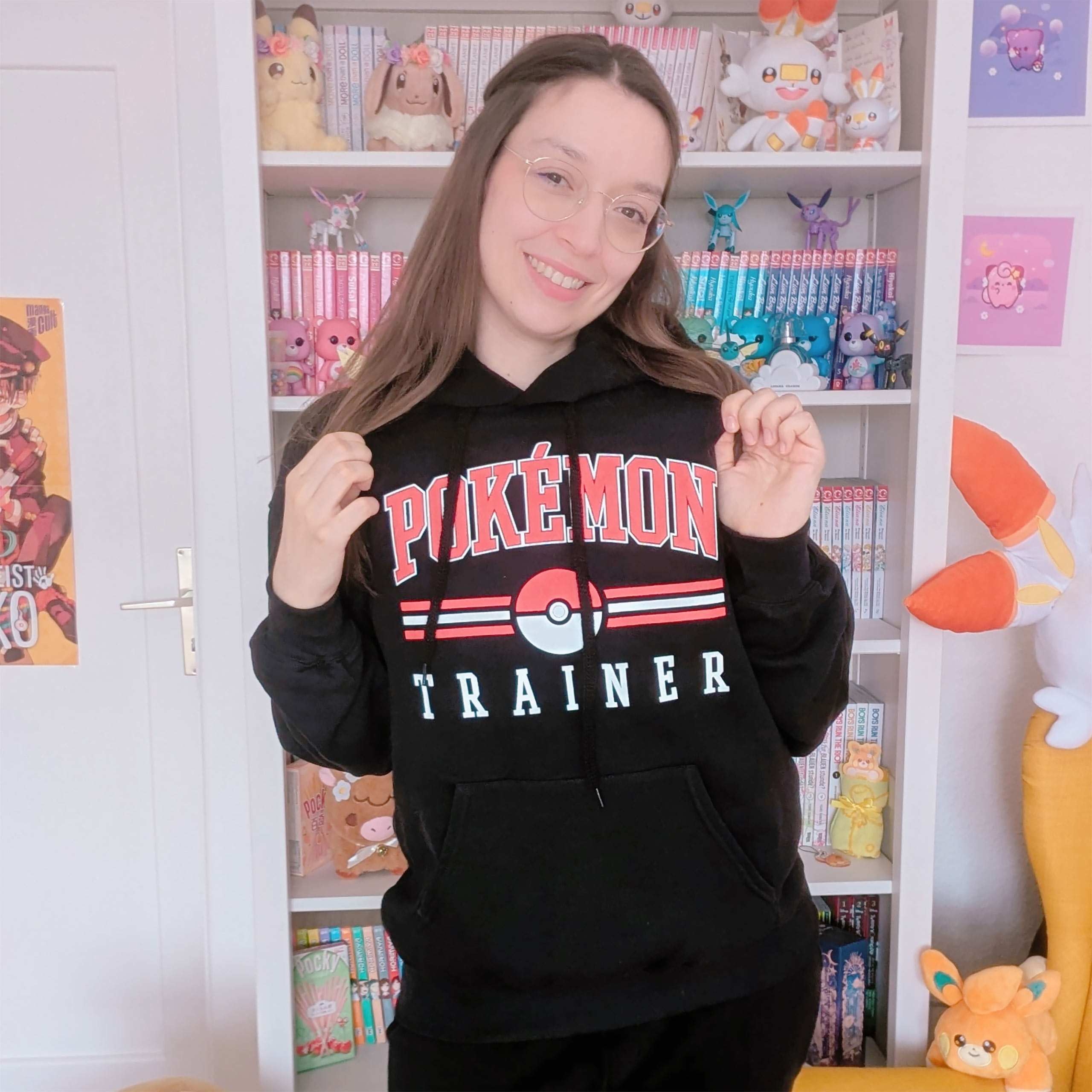 Pokemon - Sinds 96 Hoodie zwart