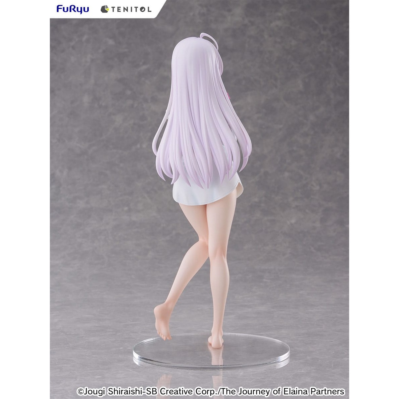 Wandering Witch: The Journey of Elaina Statua in PVC Tenitol Tall Elaina Shirt Ver. 30 cm