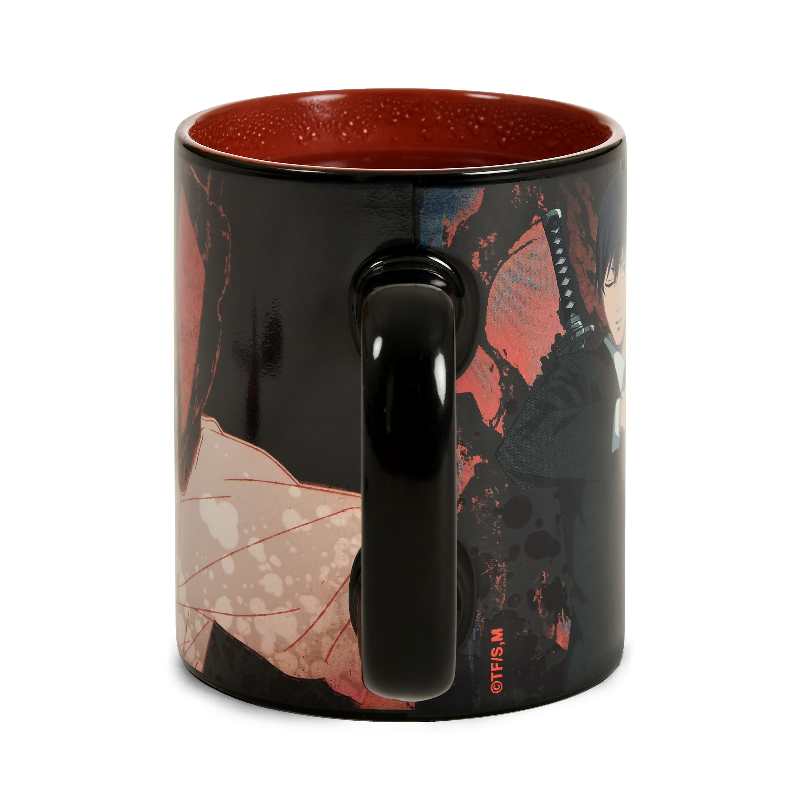 Chainsaw Man - Taza de Efecto Térmico Denji y Aki