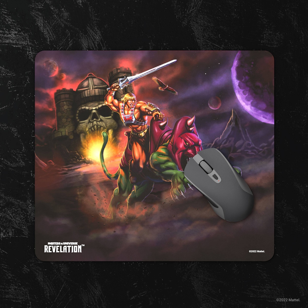 Masters of the Universe: Revelation™ Podkładka pod mysz He-Man™ and Battle Cat 25 x 22 cm