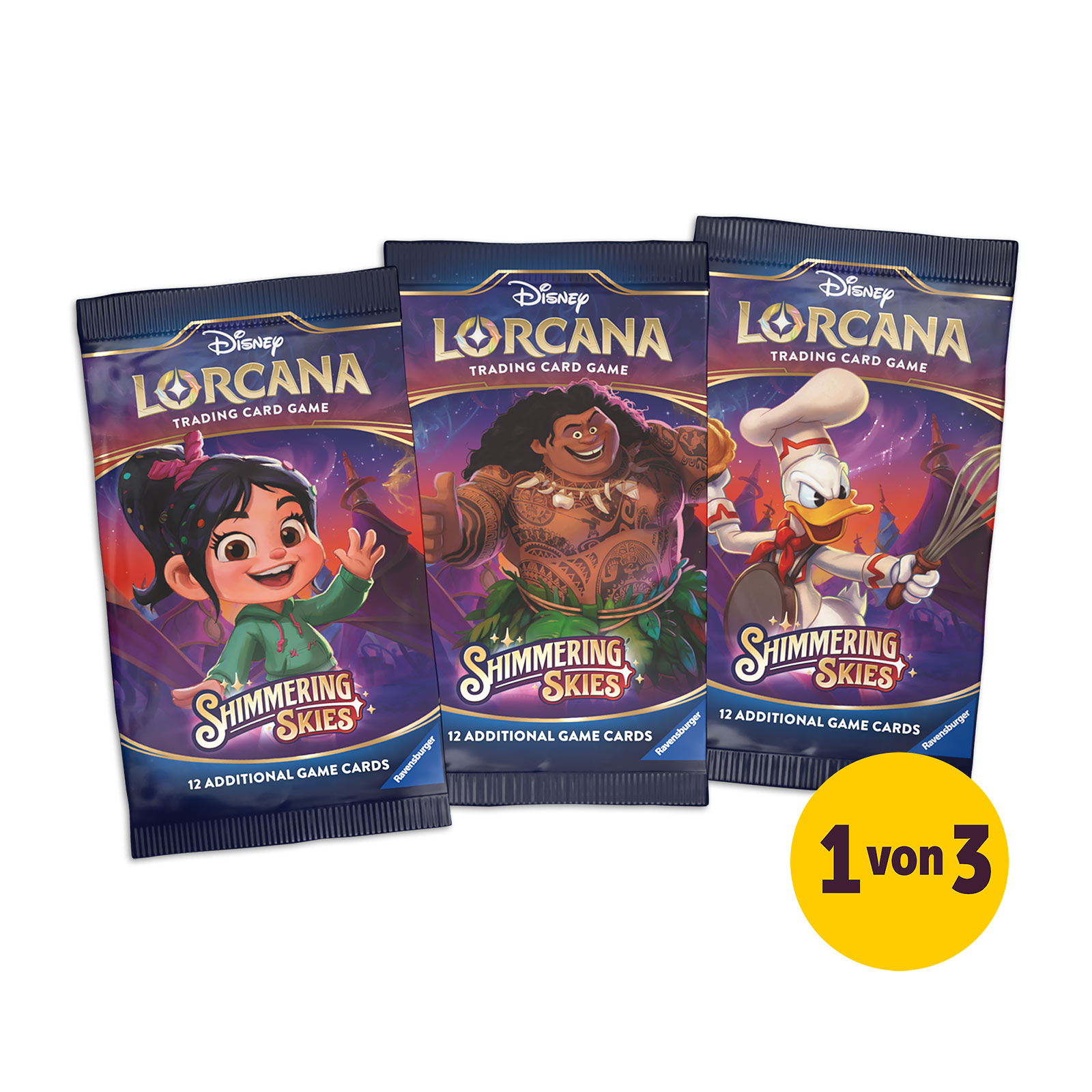 Disney Lorcana Booster - Shimmering Skies Gioco di Carte Collezionabili