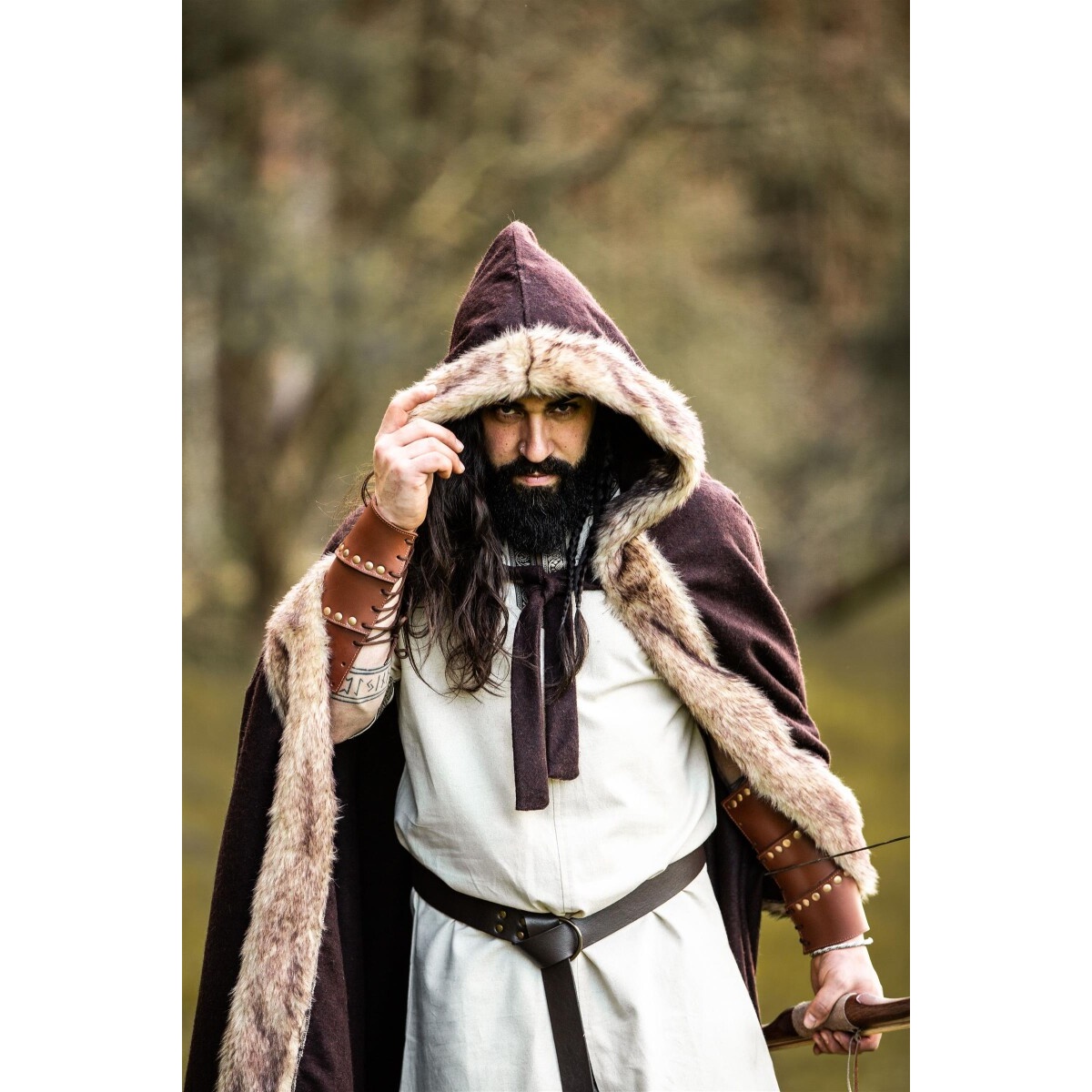 Mantello vichingo medievale Fjell