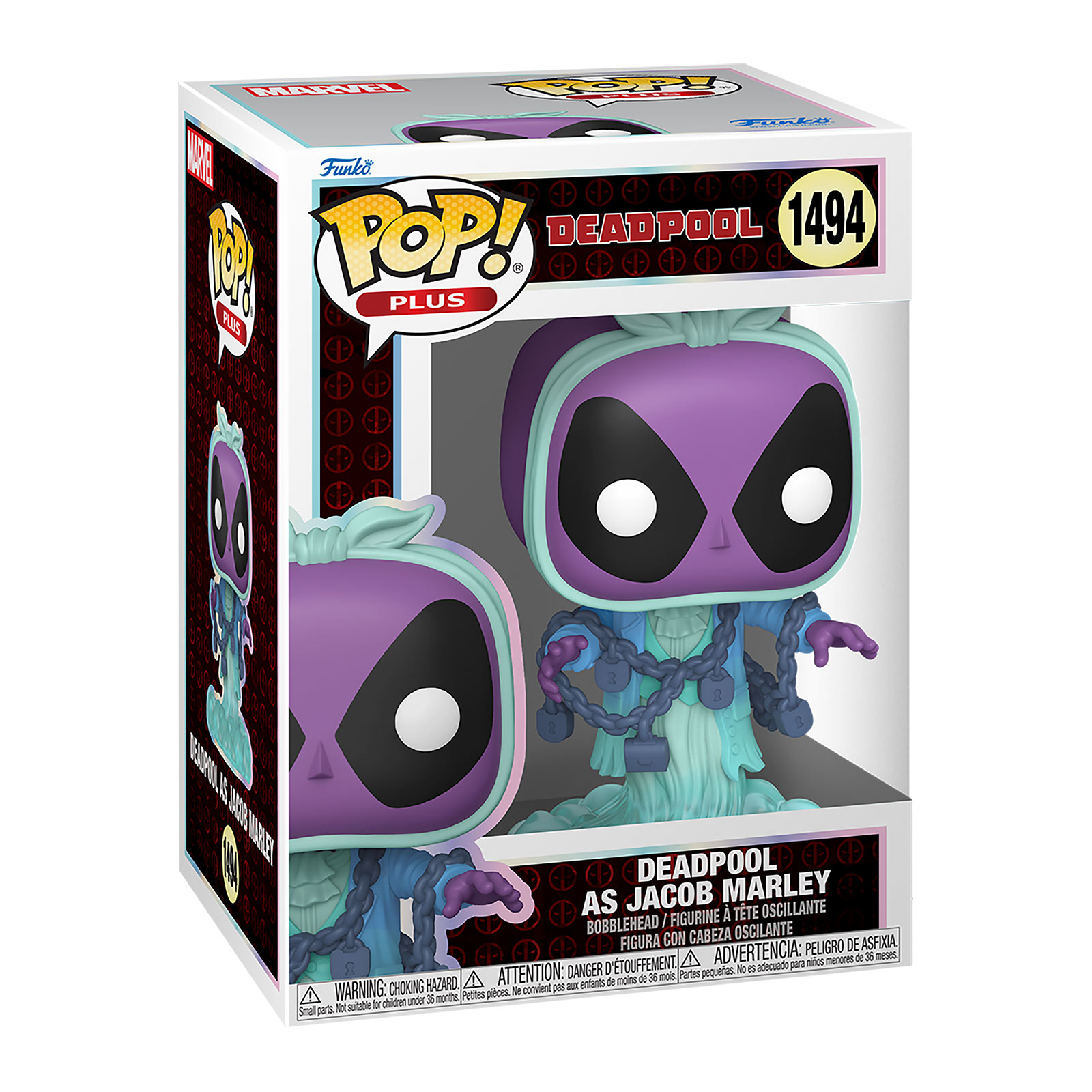 Deadpool - Jacob Marley figurine Funko Pop à tête oscillante
