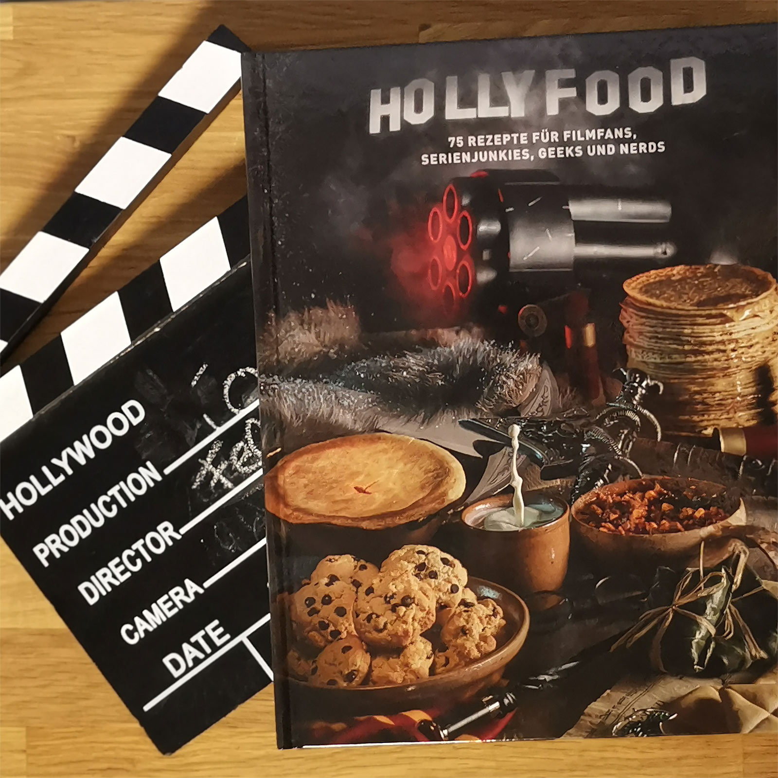 Hollyfood - Livre de cuisine pour les fans de films, les accros aux séries, les geeks et les nerds