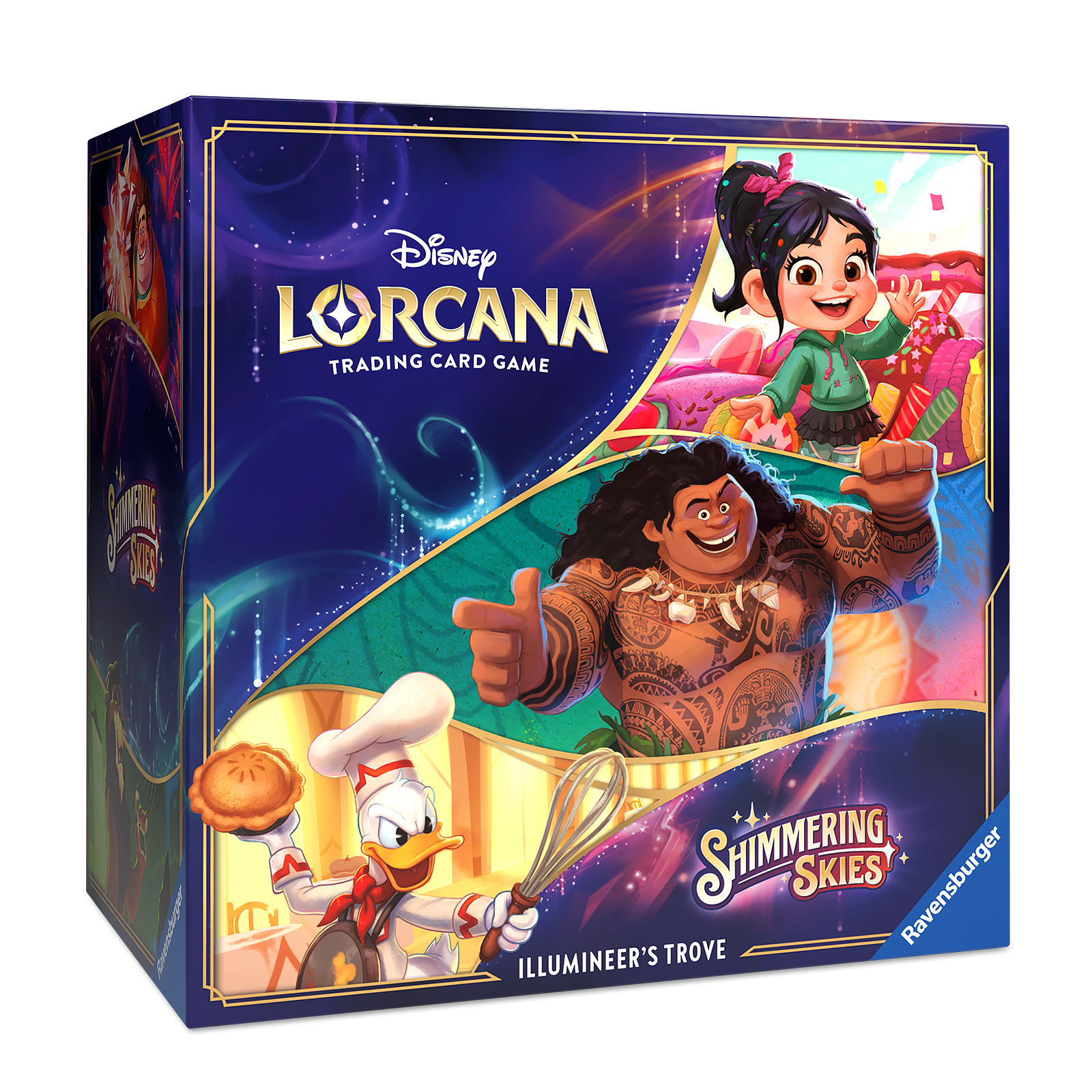 Disney Lorcana Illumineer's Trove - Gioco di carte collezionabili Shimmering Skies