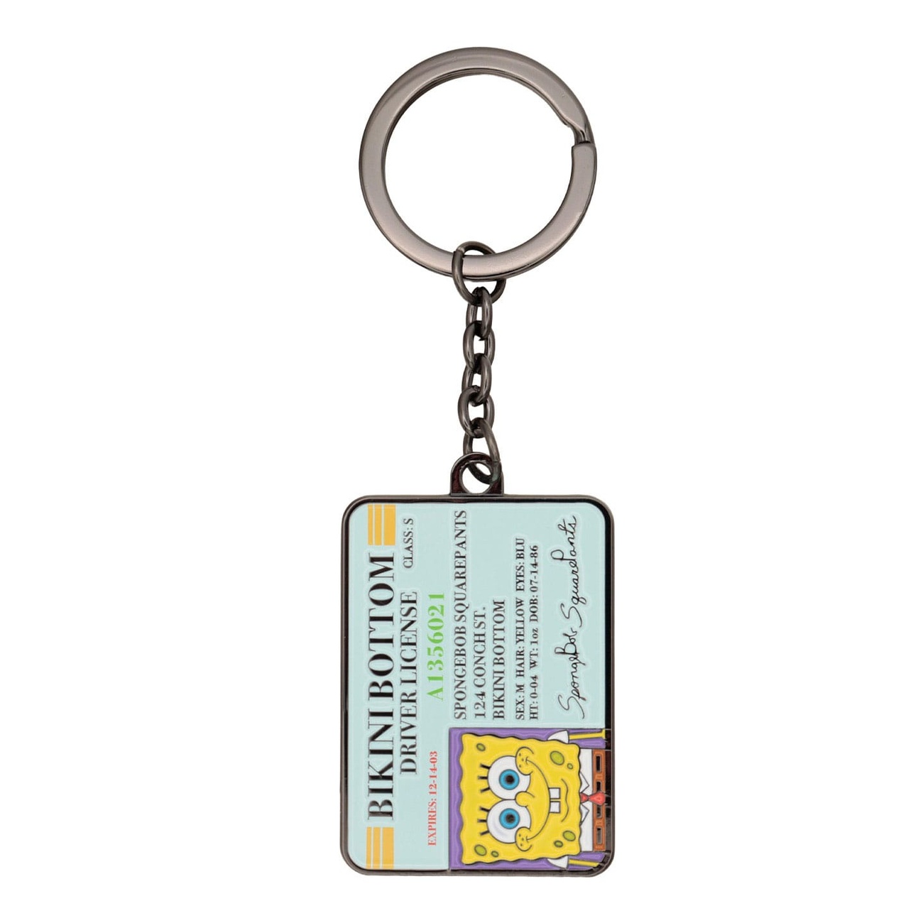 Porte-clés SpongeBob SquarePants Driver License Édition Limitée