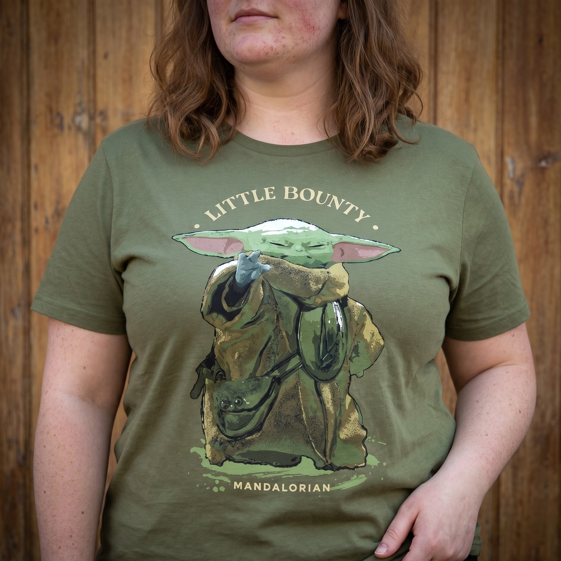 Grogu Little Bounty T-Shirt Damen - Star Wars The Mandalorian