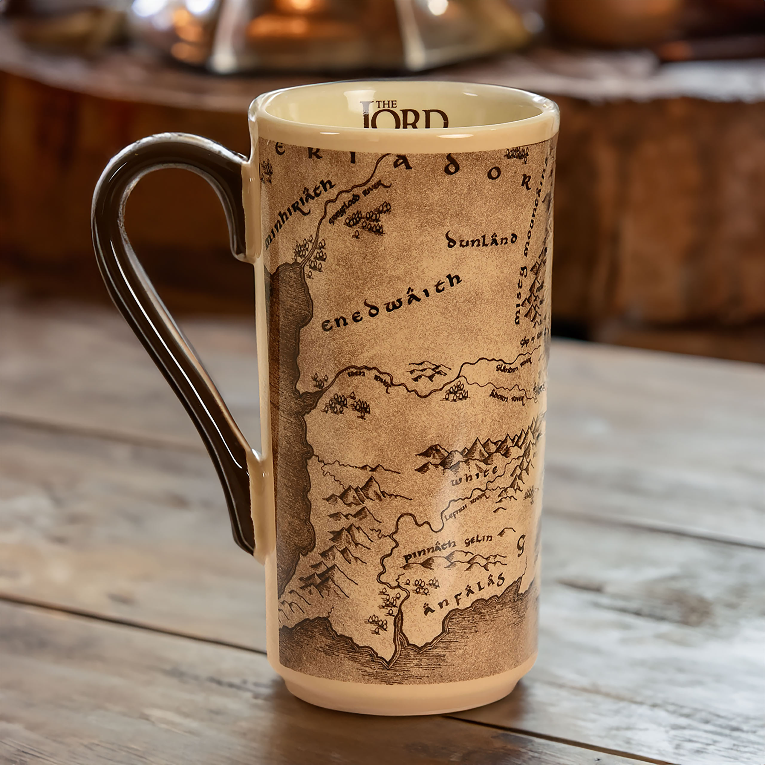 Der Herr der Ringe - Mittelerde Karte Tasse