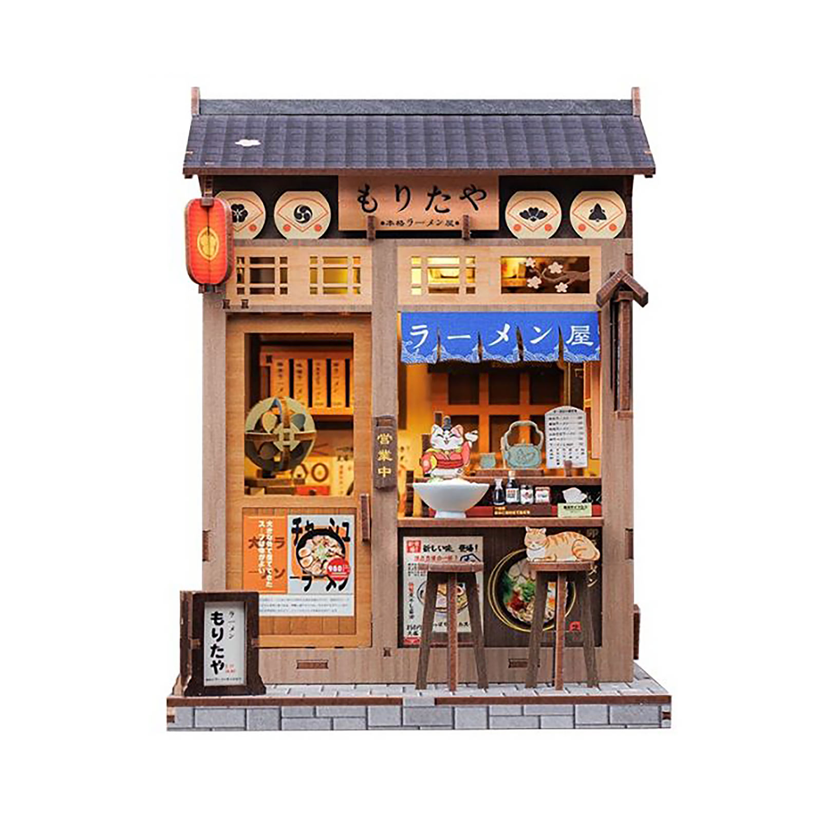 CuteBee - Morita-Ya casa in miniatura Book Nook kit modello