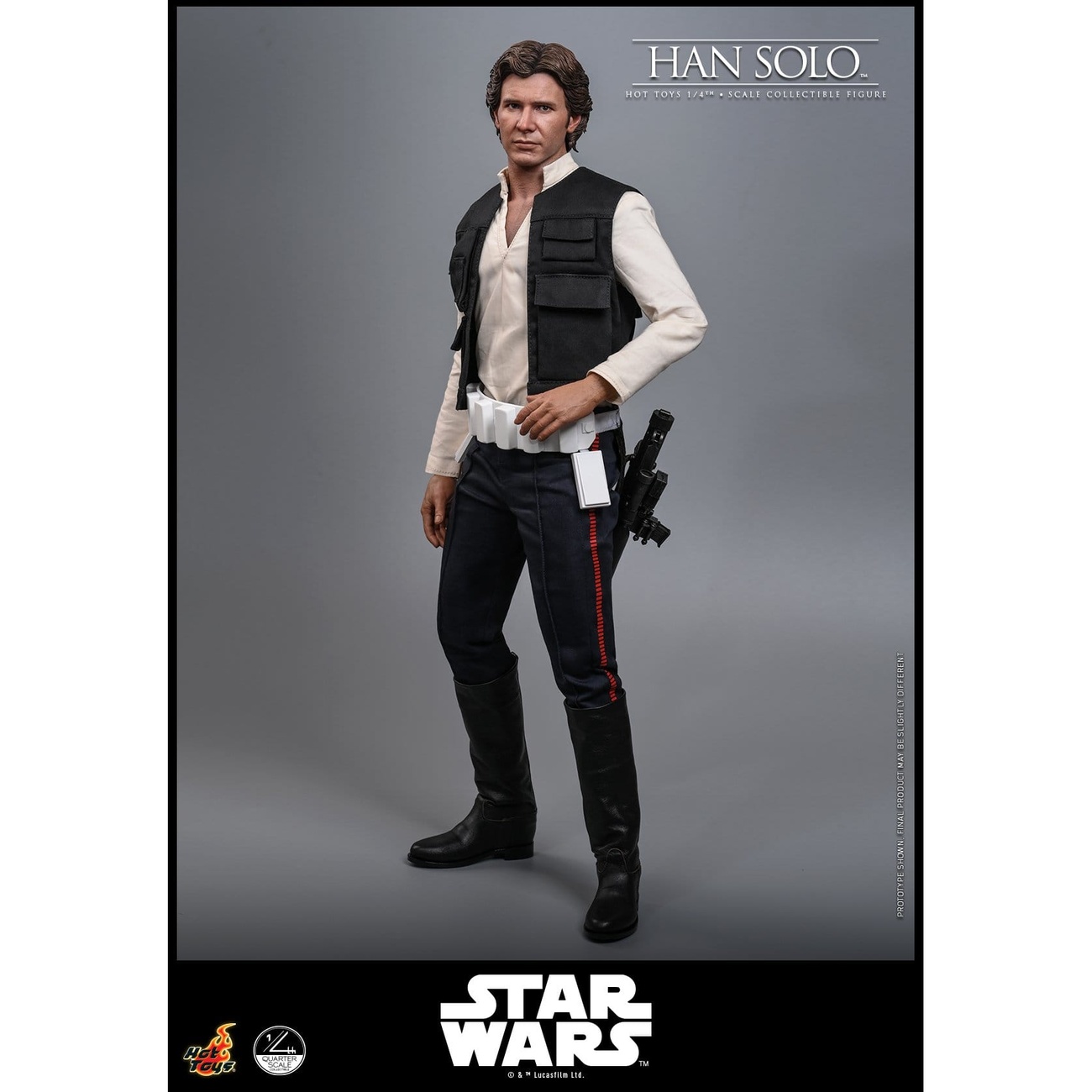 Star Wars Episodio IV - Figura de acción de Han Solo 1:4