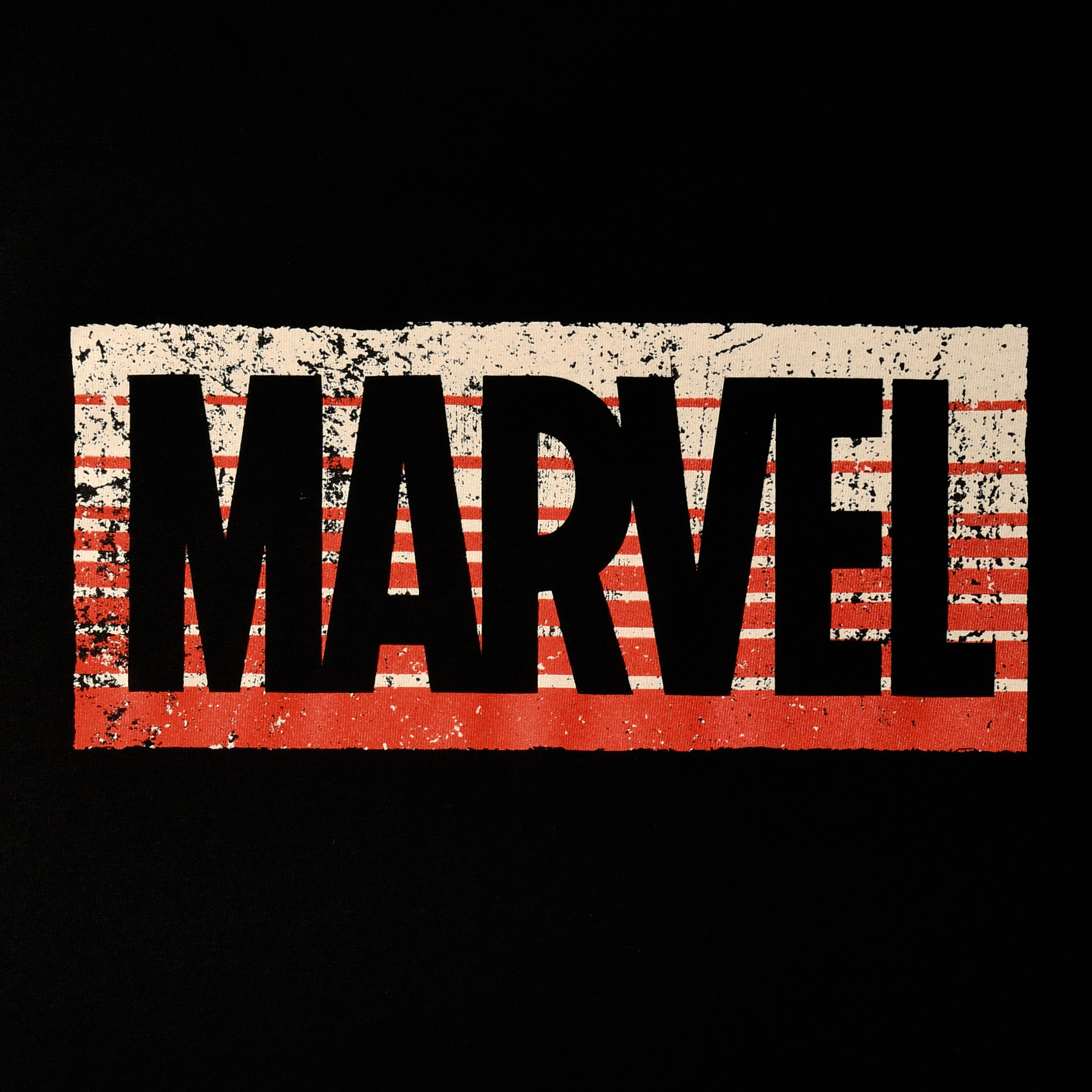 Marvel - Maglietta nera con logo di Guardians