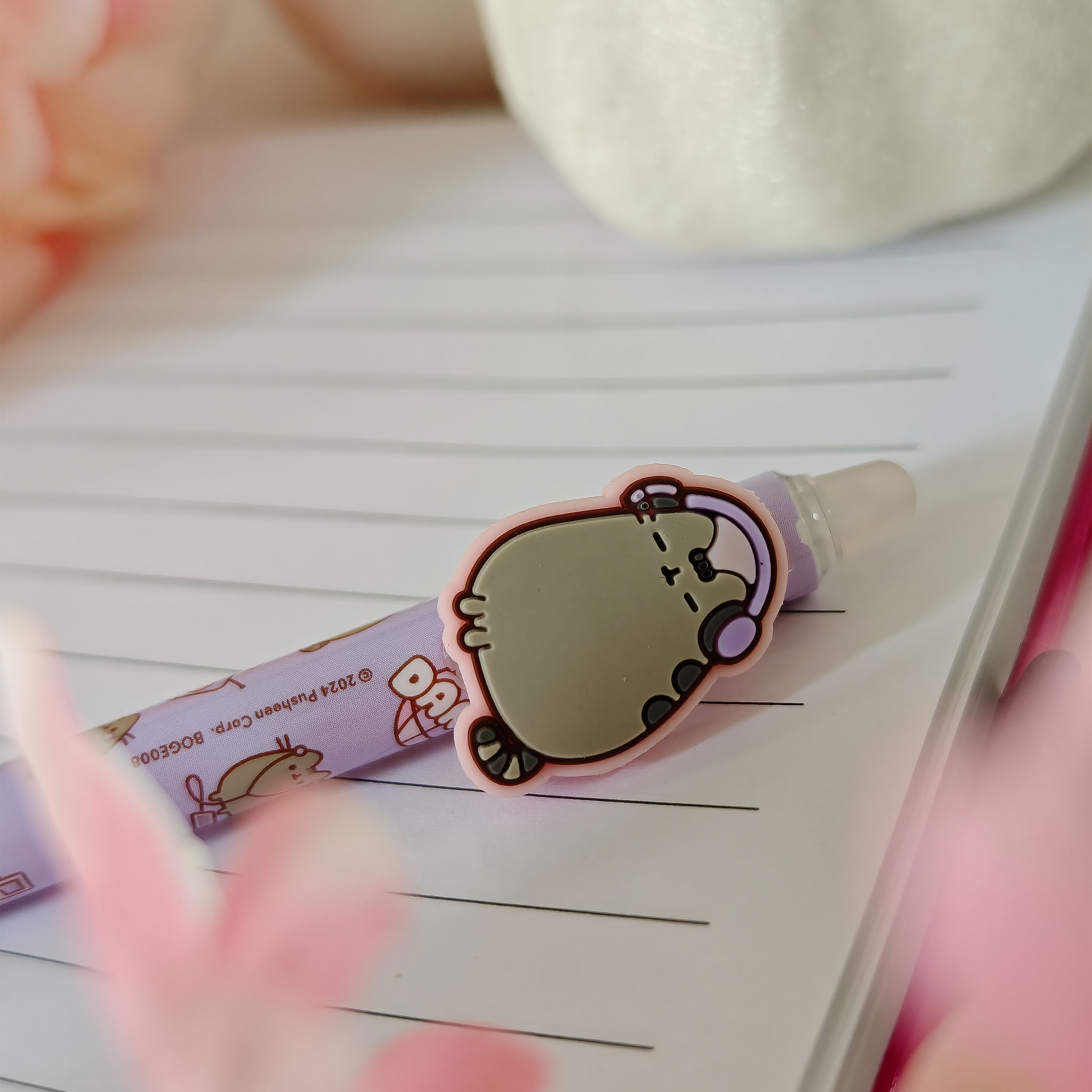 Pusheen - Penna DJ cancellabile