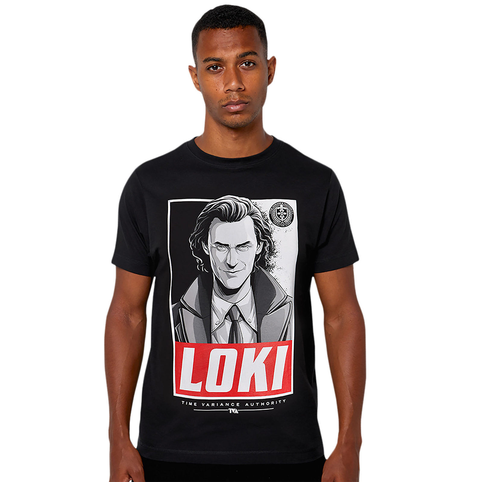 Loki Square T-Shirt schwarz