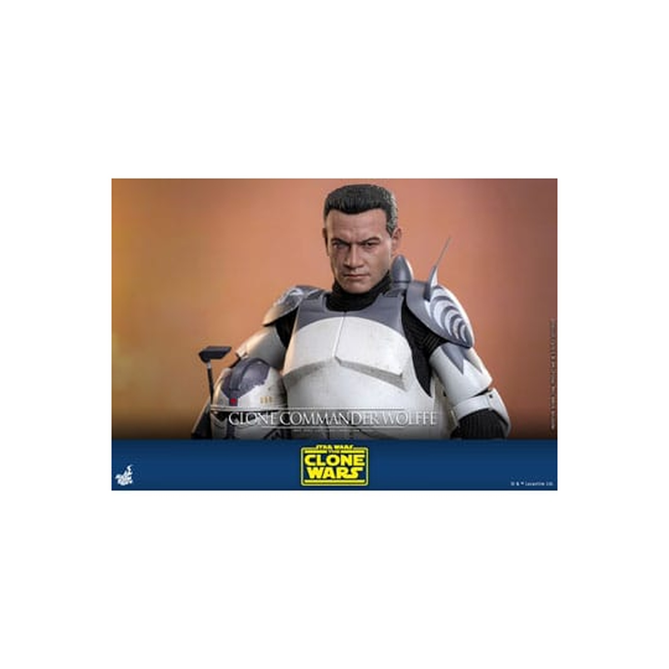 Star Wars: The Clone Wars - Clone Commander Wolffe Actionfigur 1:6