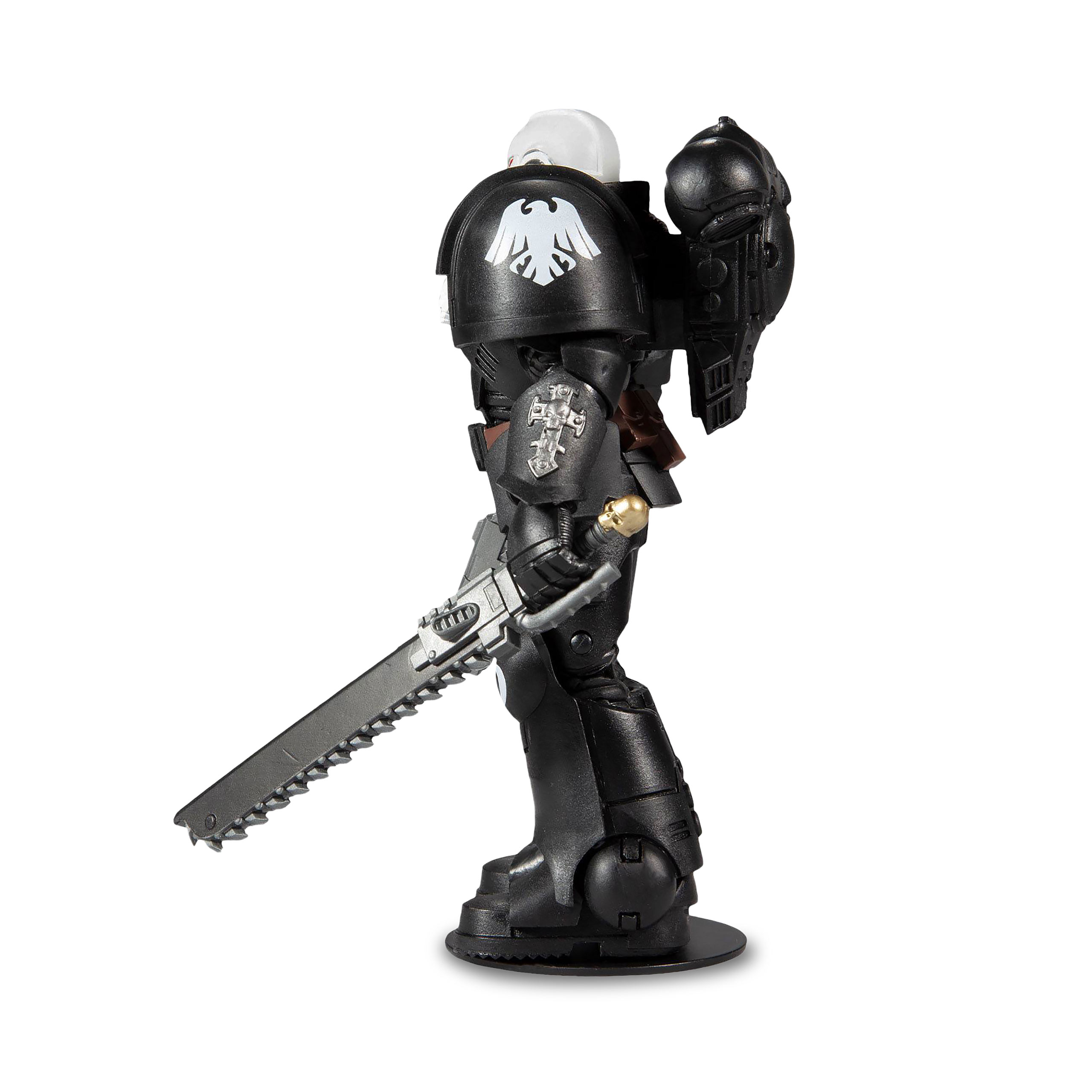 Warhammer 40k - Figurine d'action du sergent vétéran de la Garde de Corbeau 18,5 cm