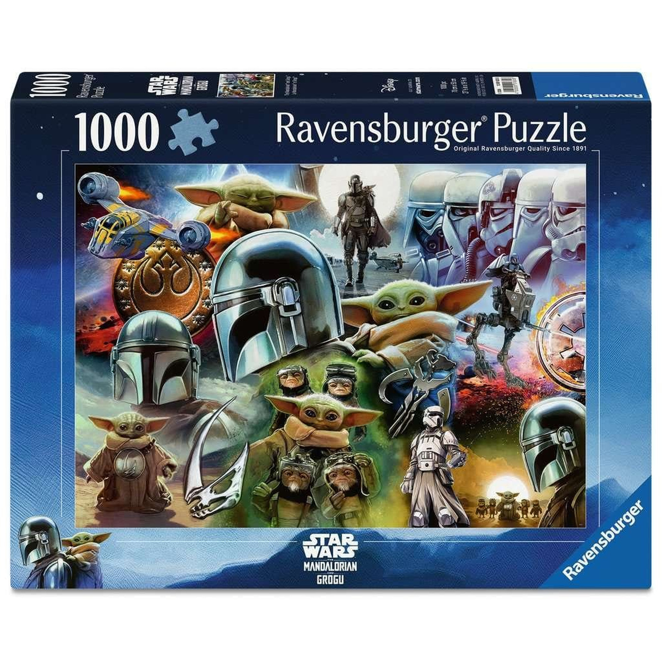 The Mandalorian and Grogu Puzzle (1000 Teile)