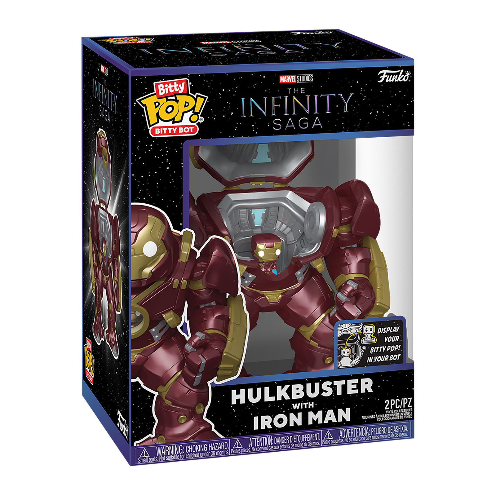 Marvel - Figurine Hulkbuster Funko Bitty Bots