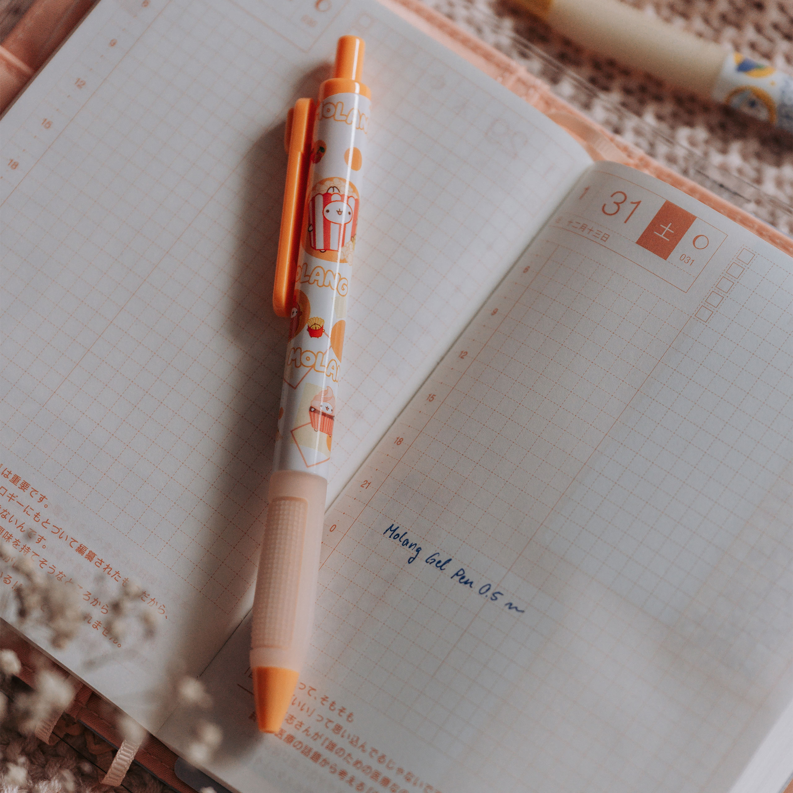 Molang - Penna gel premium Mystery